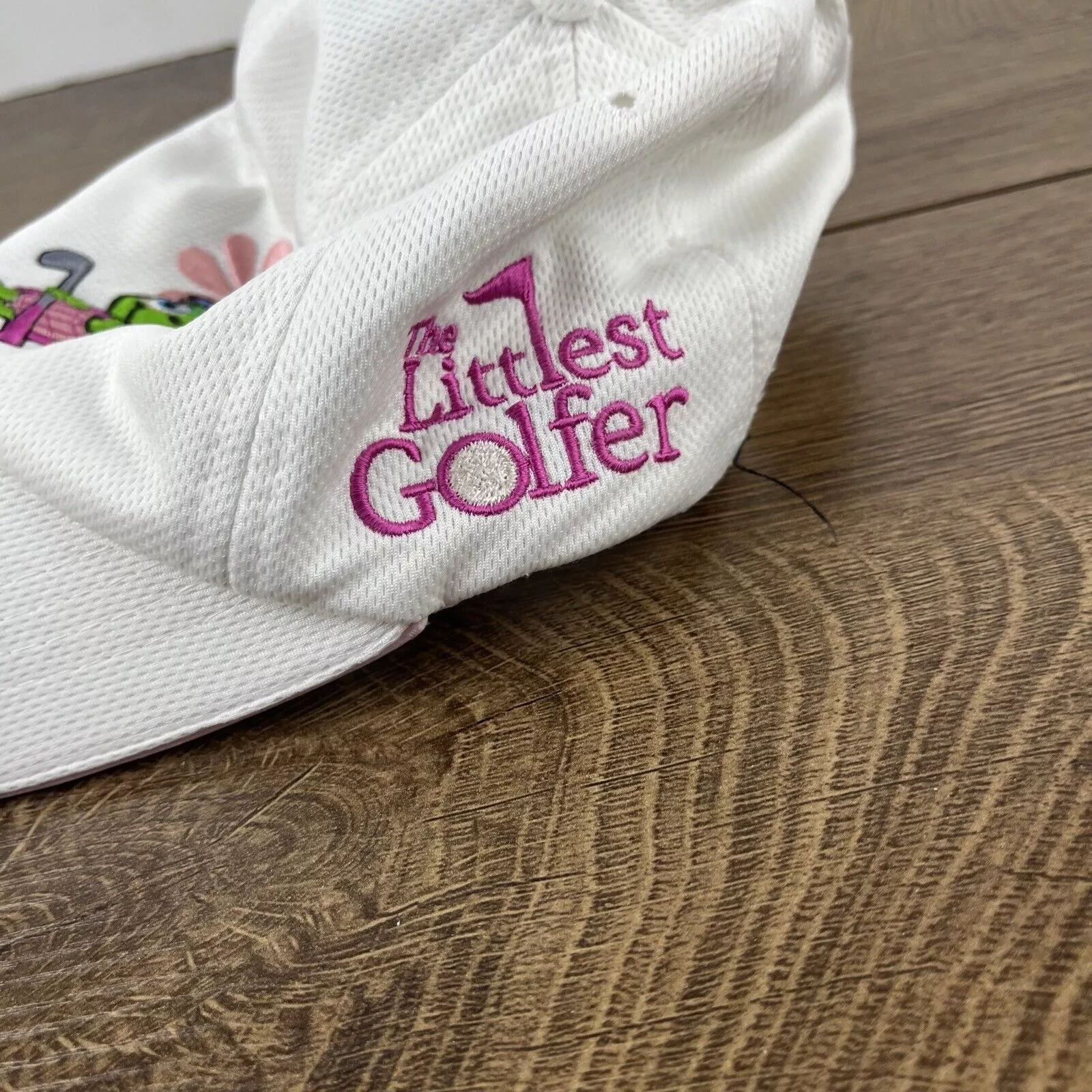 Other Hats Other Little Golfer Hat The Littliest Golfer White Adjustable Hat