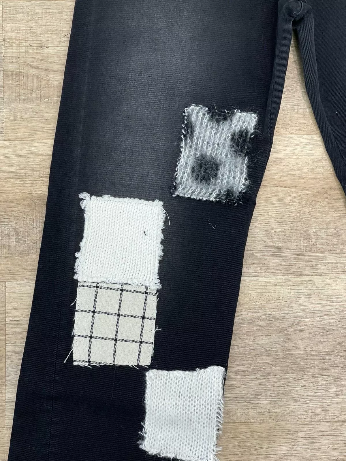 Marni Denim Marni Patch Jeans Black