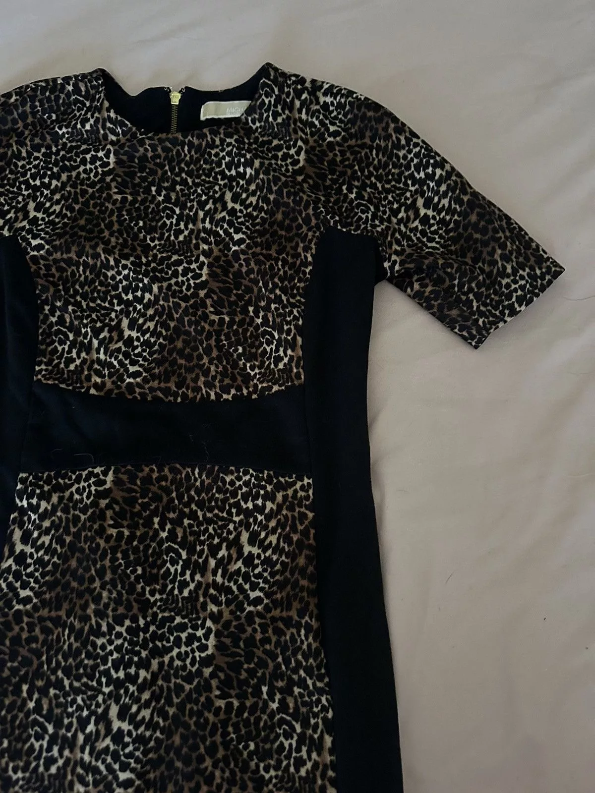 Michael Kors Midi Dresses Michael Kors Classy Leopard Cheetah Print Size Small Dress Brown