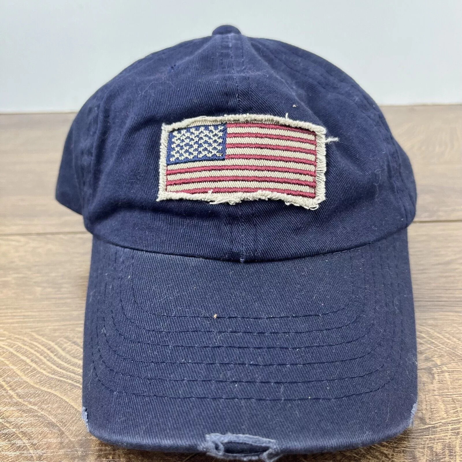 Other Hats Other American Flag Patch Hat USA Flag Hat Blue Adjustable Hat Blu