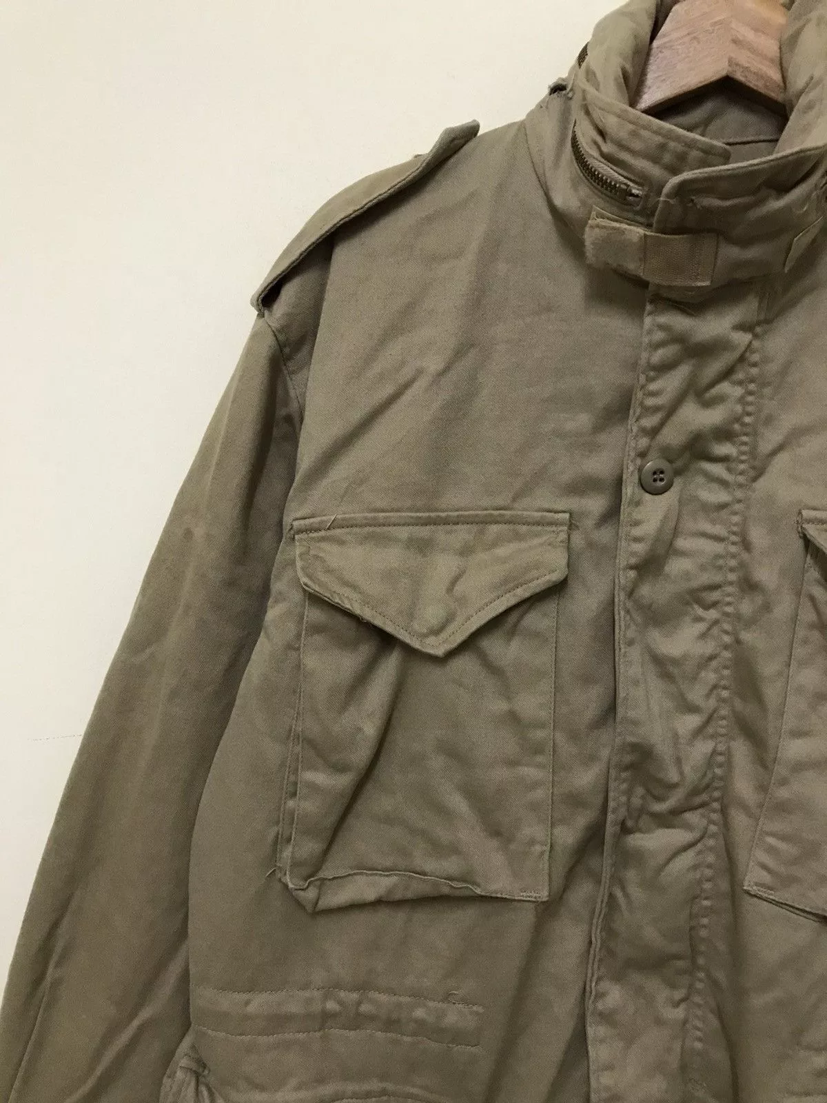 Alpha Industries Heavy Coats Alpha Industries Man Field Cold Weather Multipocket Jacket Beige