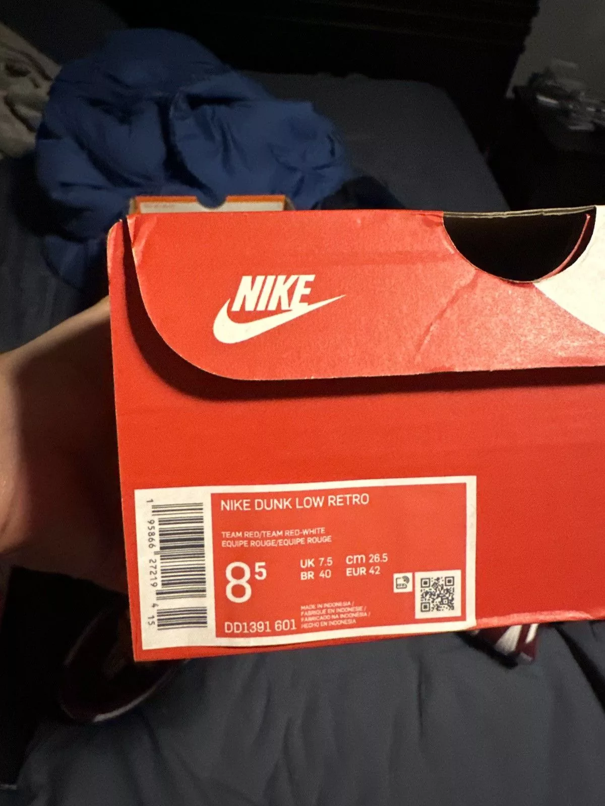 Nike Low Top Sneakers Nike dunk low “Team Red”