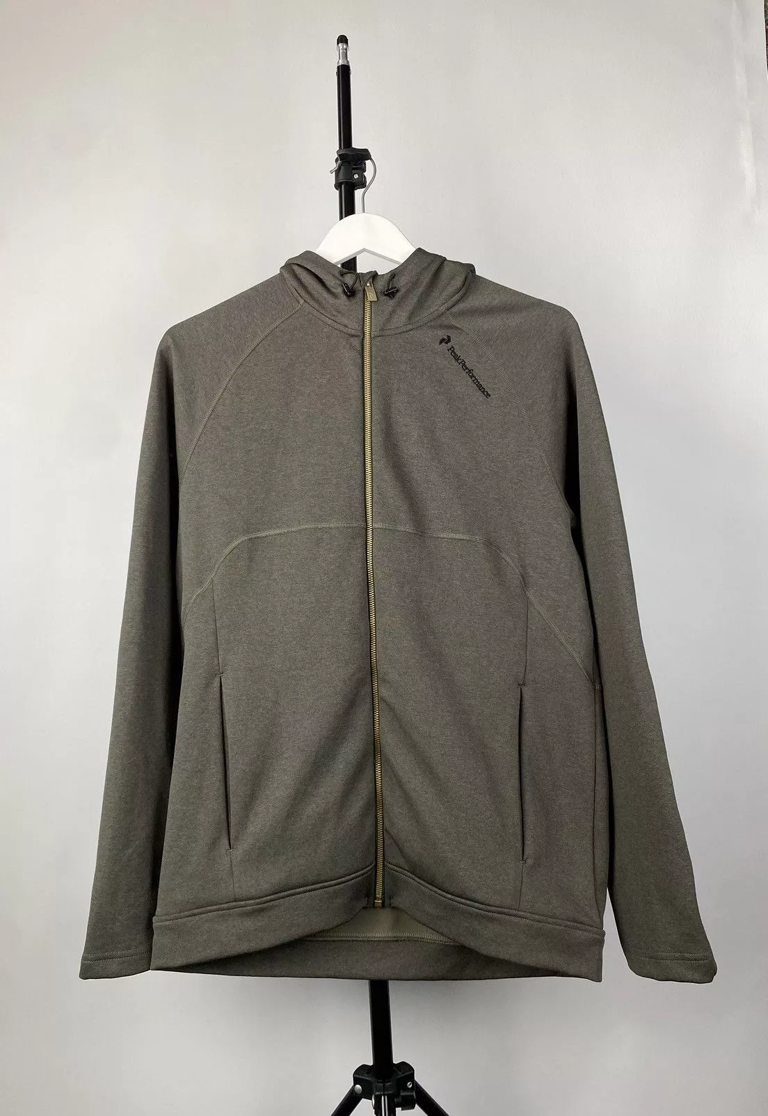 Peak Performance Sweaters Knitwear Outdoor Ninja Peak Performance zip jacket Brown Gorpcore