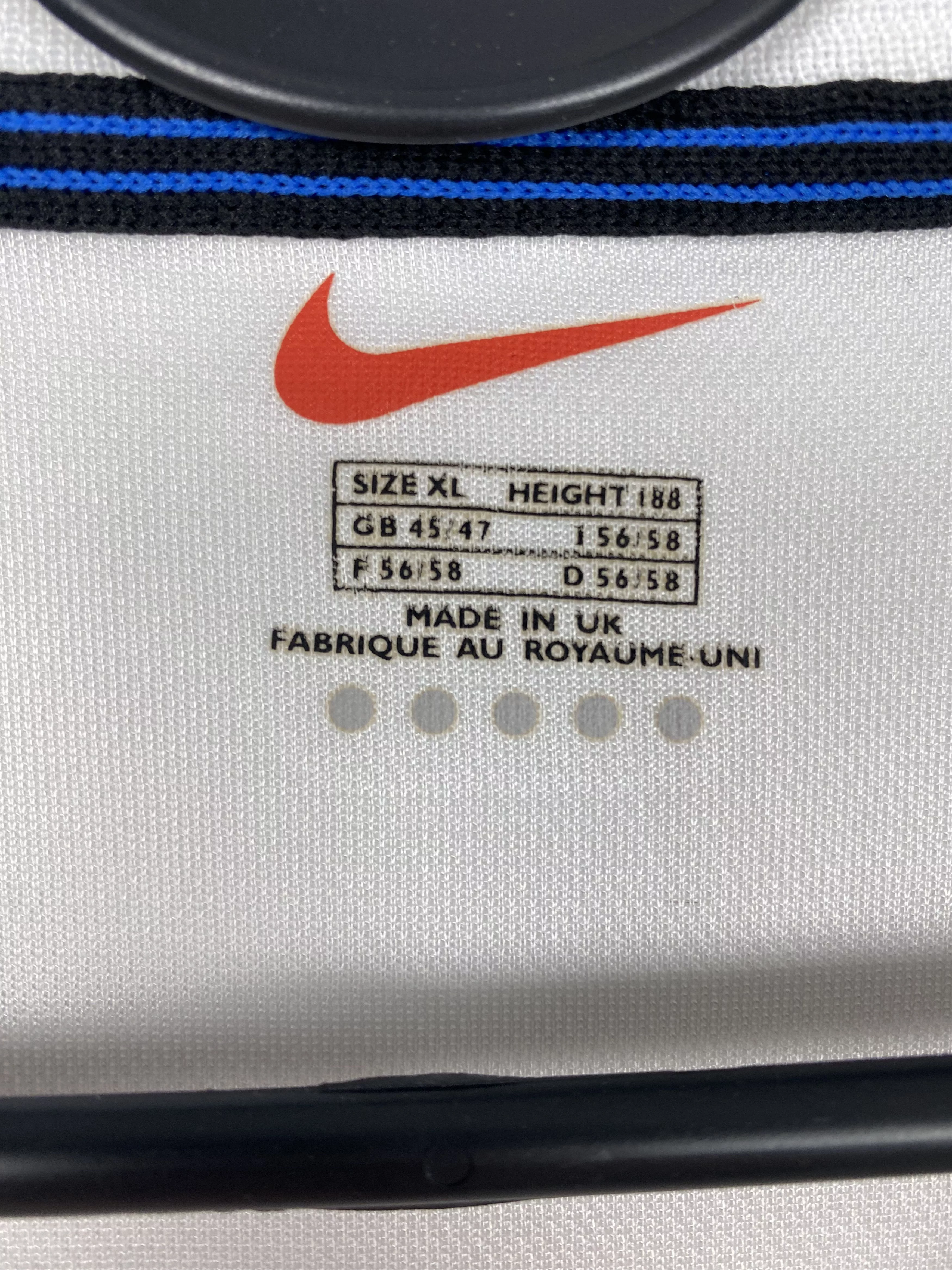 Nike Jerseys Inter Mediolan Vintage Jersey XL white Nike