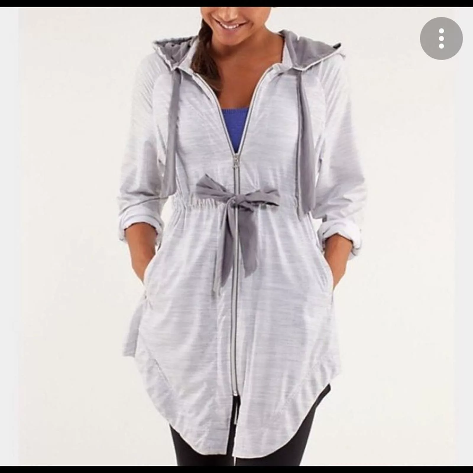 Lululemon Jackets Rare lululemon vitality jacket Gray