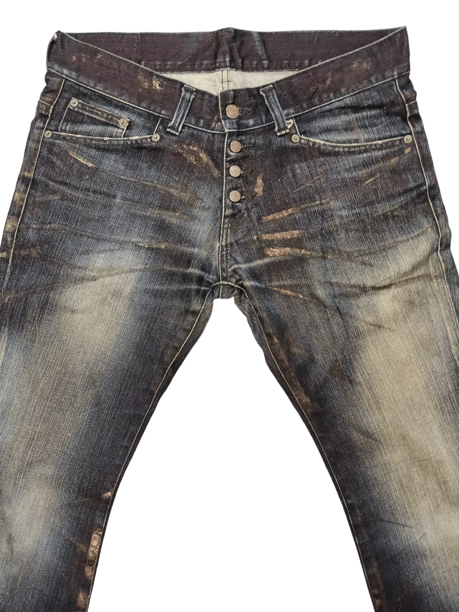 Tornado Mart Denim Rare!!! Tornado Mart Seditionaries Super Flare Jeans Blue