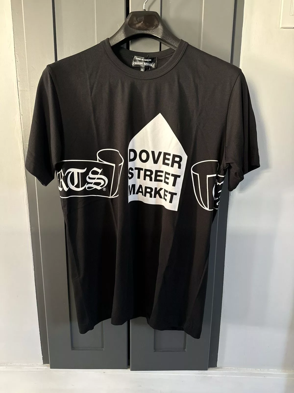 Chrome Hearts Short Sleeve T Shirts Chrome Hearts × Dover Street Market Chrome Hearts Black