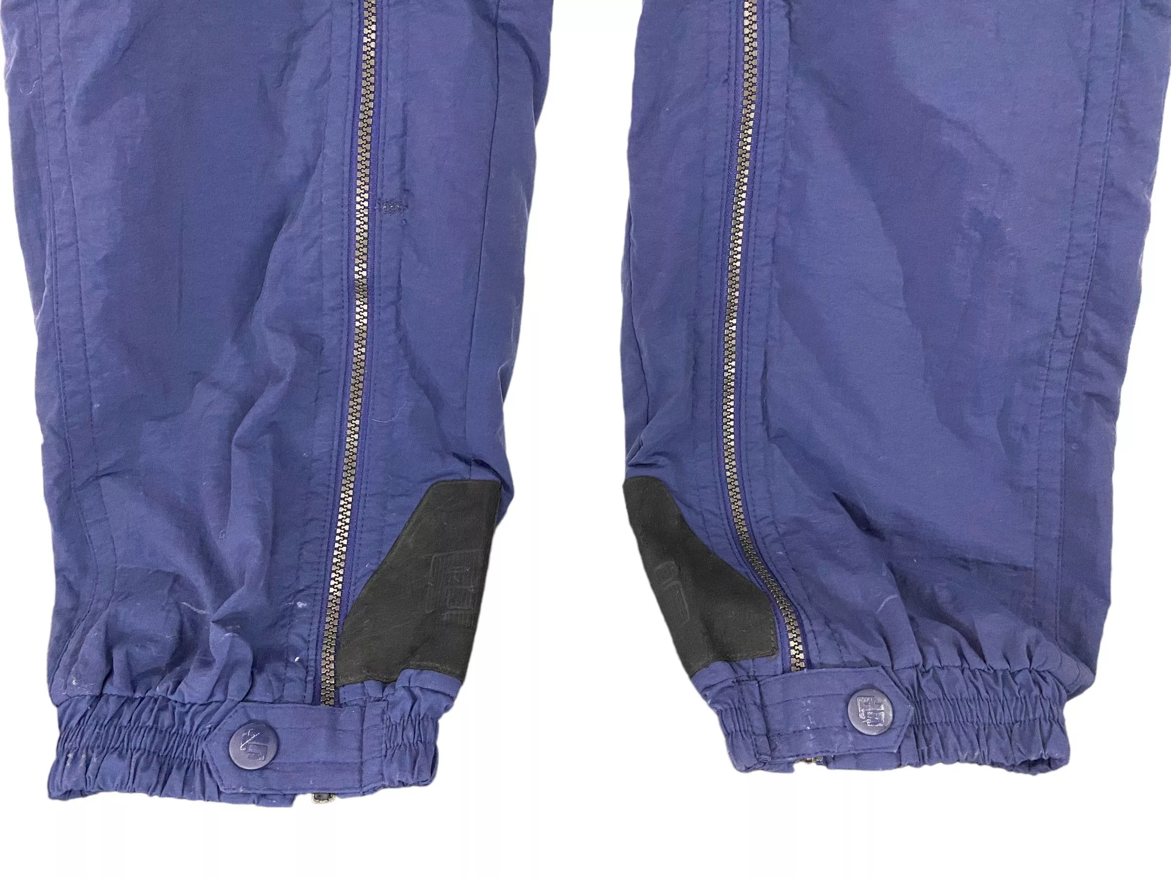 Designer Overalls Jumpsuits Designer 90s Peter Steinebronn double zip up parachute coverall Blue Streetwear