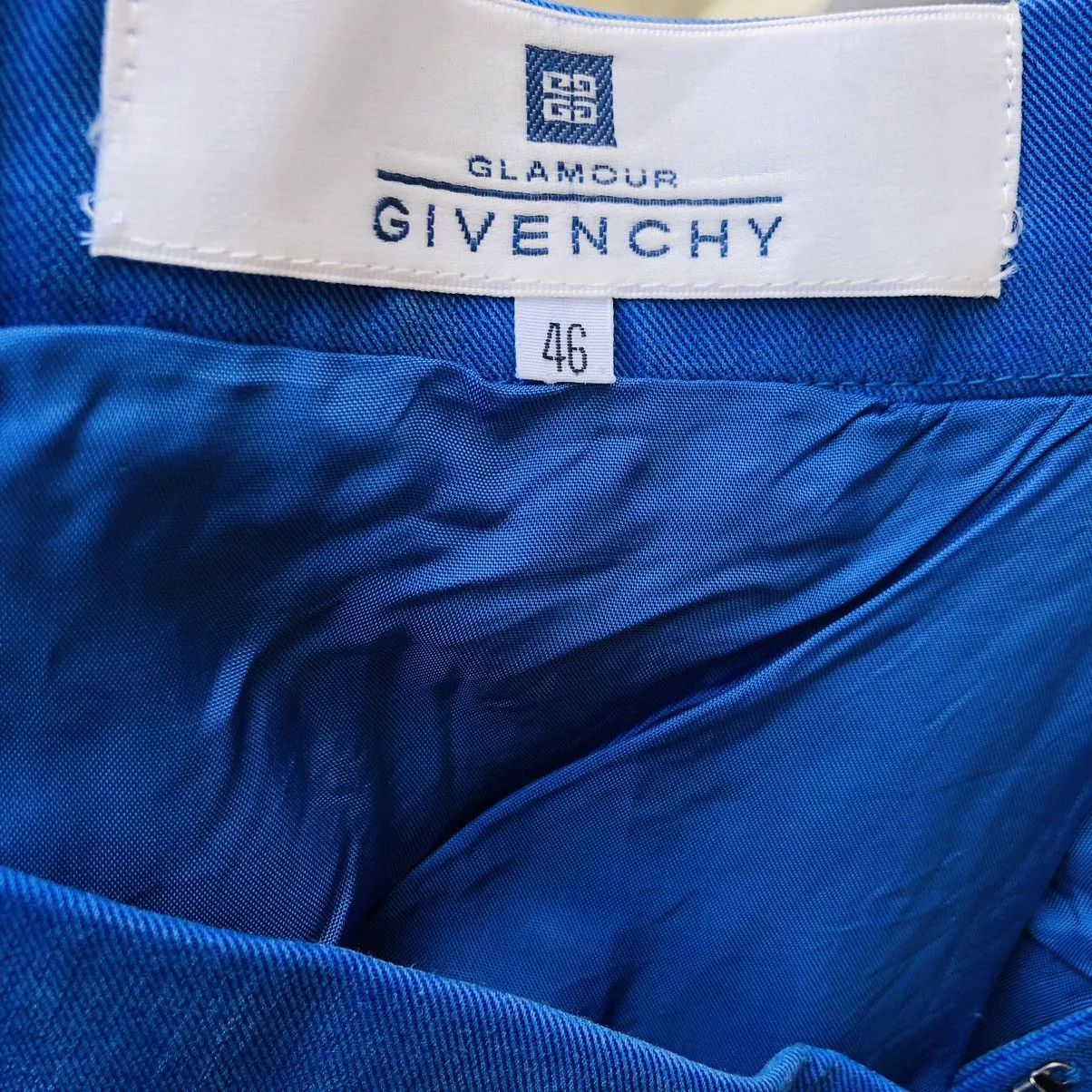 Givenchy Pants Givenchy × Vintage VINTAGE GLAMOUR GIVENCHY BLUE SIZE ON TAG 46