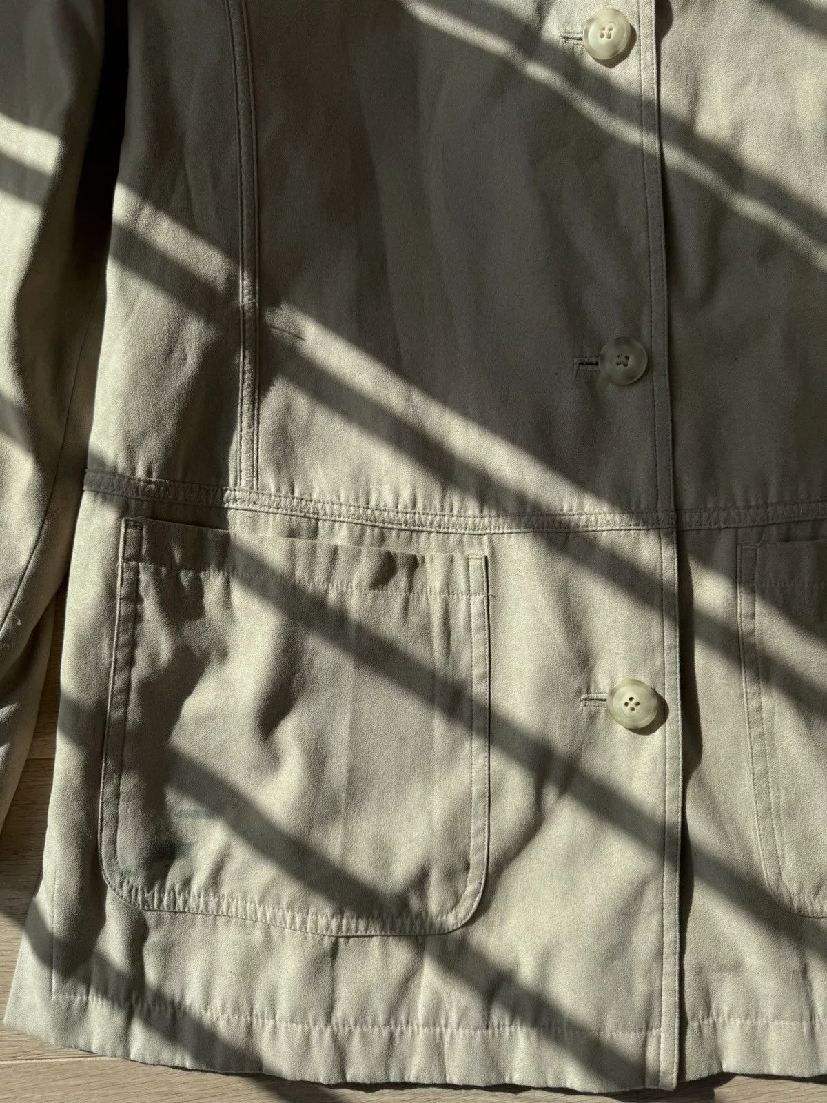 Vintage Jackets Vintage Suede beige coat for layering
