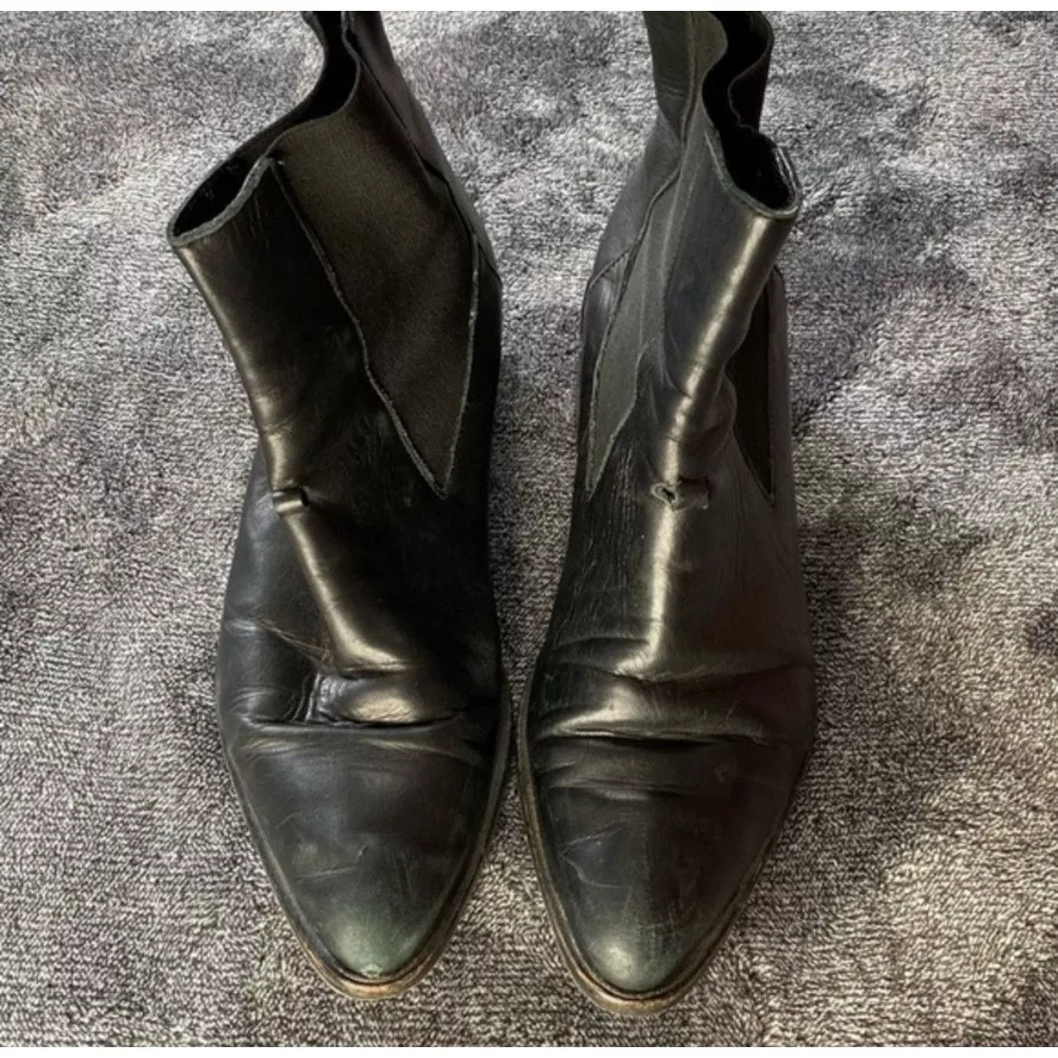 Allsaints Boots Allsaints All Saints black booties size‎ 38