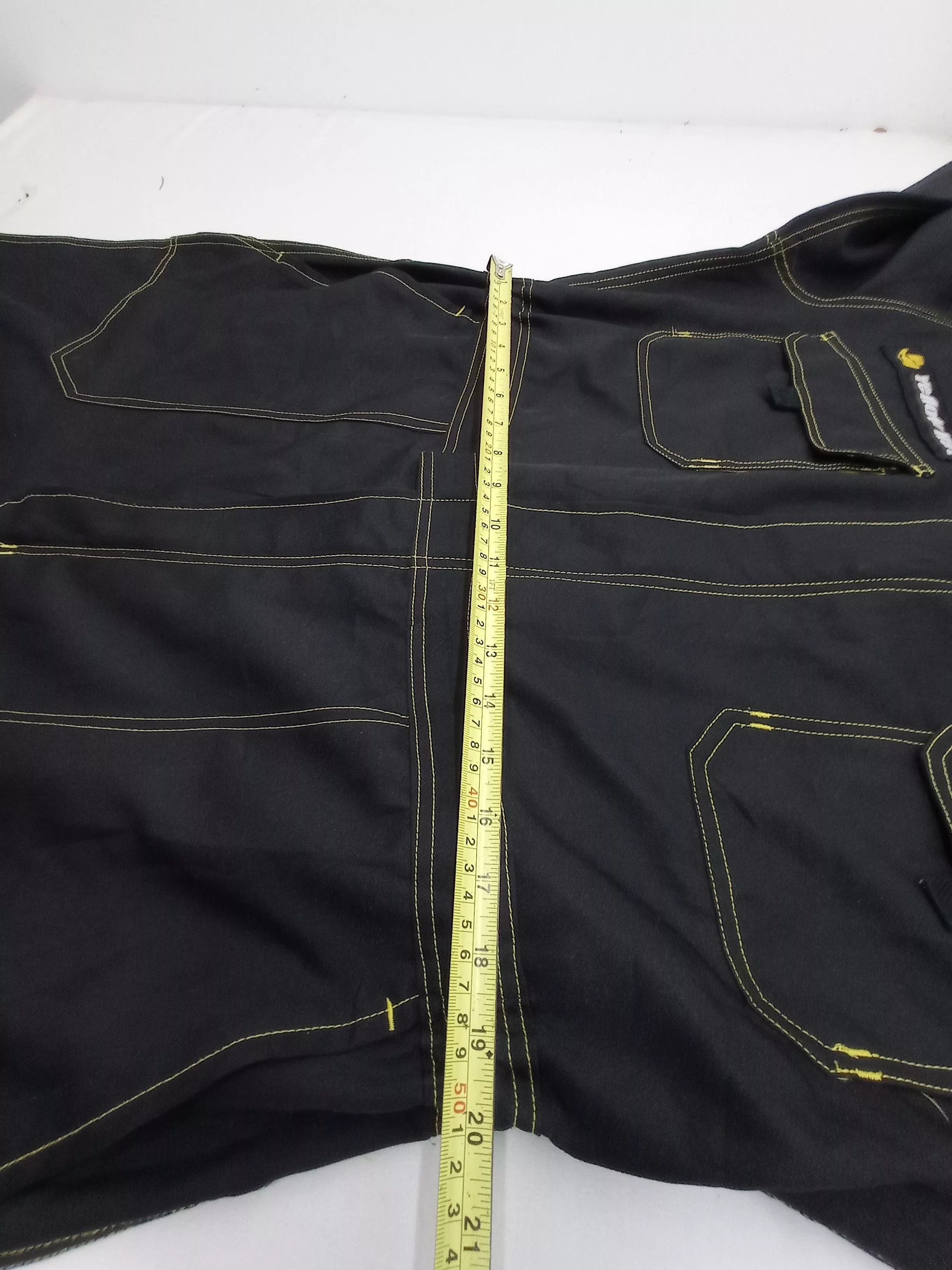 Other Overalls Jumpsuits Other Yellow Hat Coverall Black Workwear
