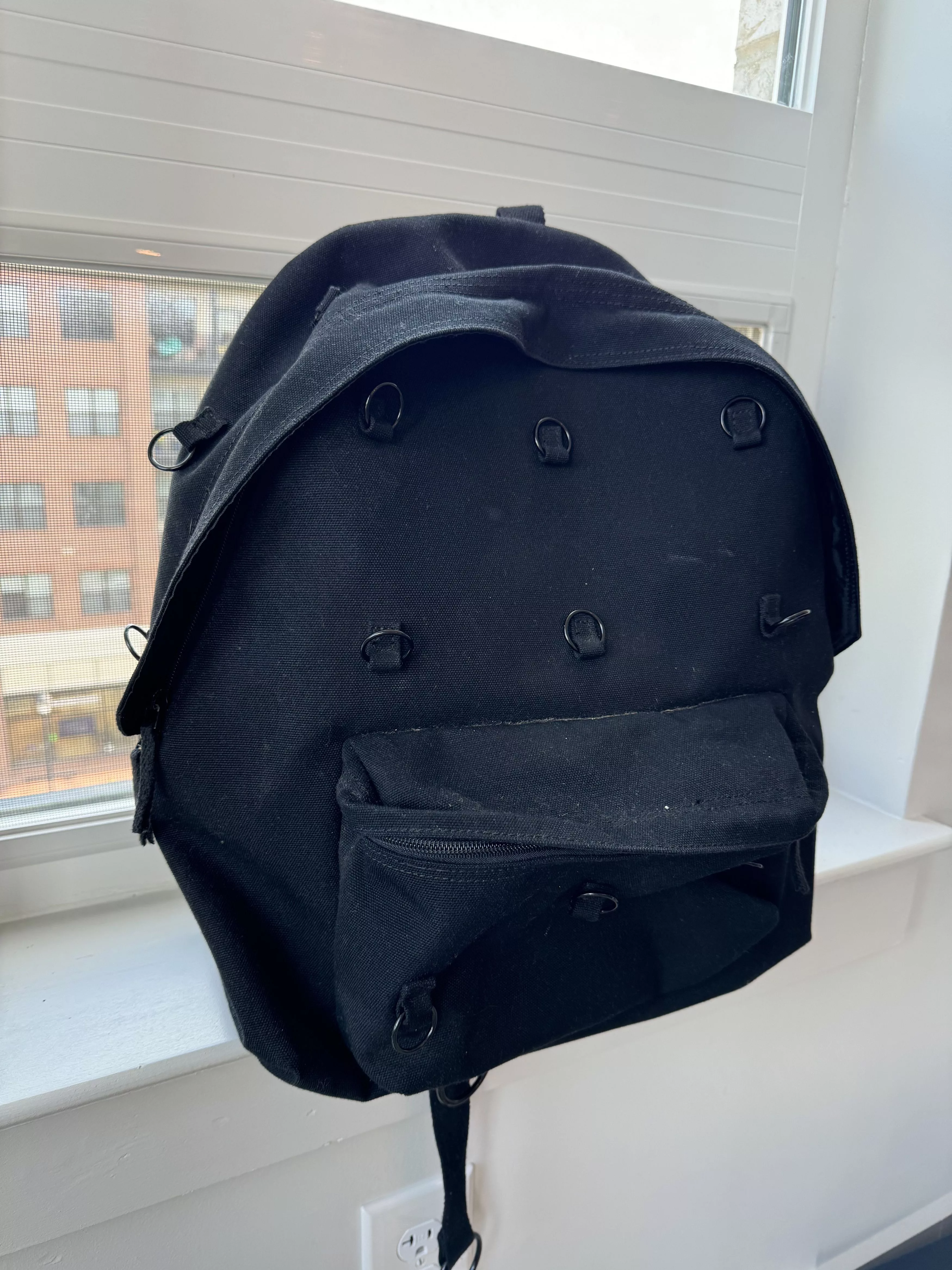 Raf Simons Bags Luggage Raf Simons Eastpack Backpack Black