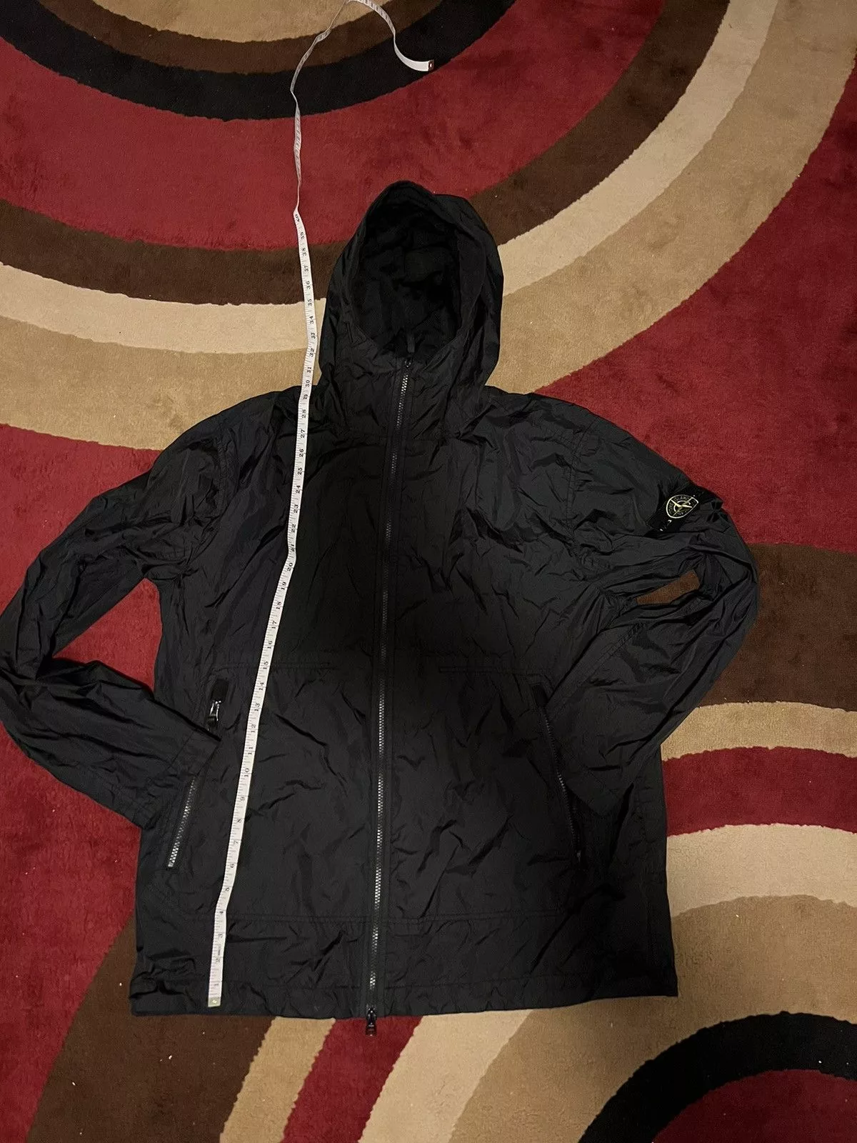 Stone Island Light Jackets Stone Island windbreaker Black