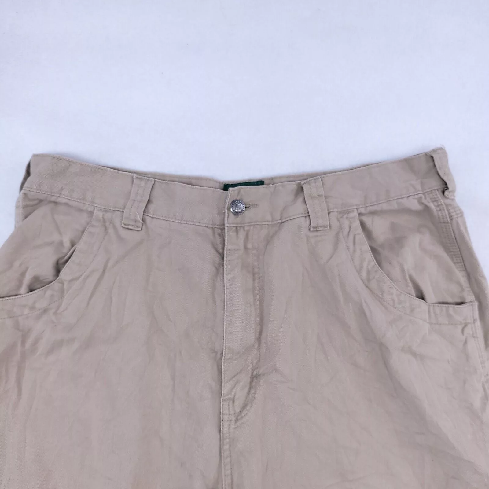 Cabelas Pants Cabelas Medium Wash Button Chino Pants Mens Size 33/34 Beige Brown