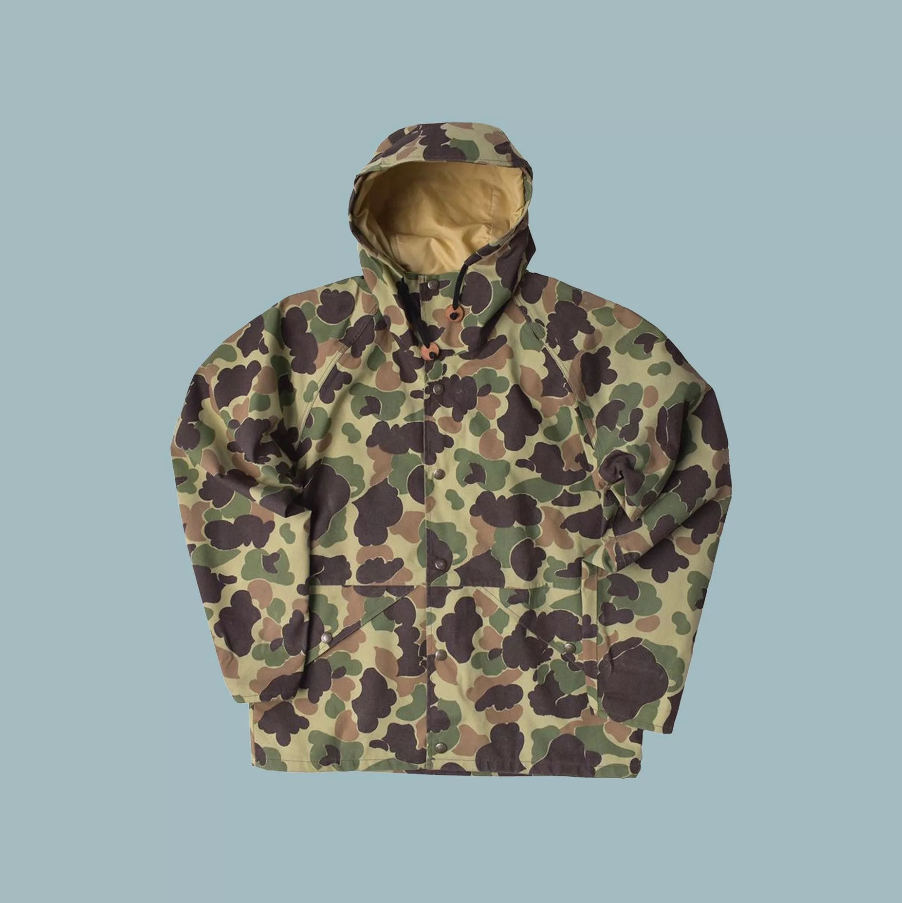Cabelas Light Jackets CABELAS VINTAGE CAMO GORETEX JACKET MENS MADE IN USA Multi