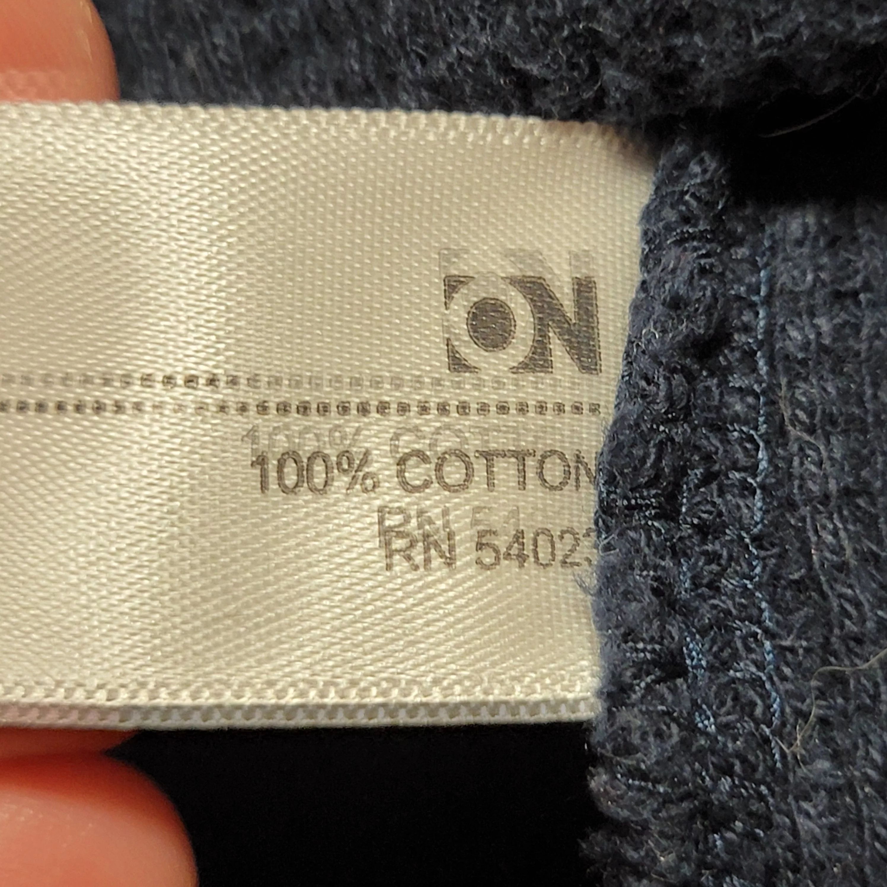 Old Navy Long Sleeve T Shirts Old Navy Waffle Pull Over LS Navy Tee New York 84 - Size XL Blue