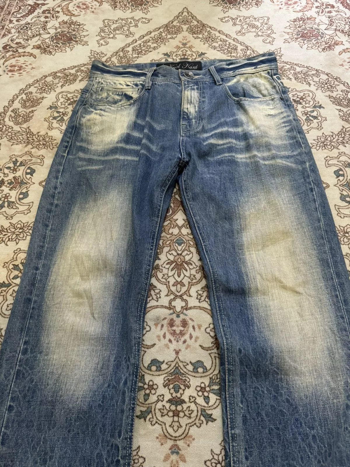 Karl Kani × Vintage Vintage Y2K Karl Kani Denim Blue Streetwear