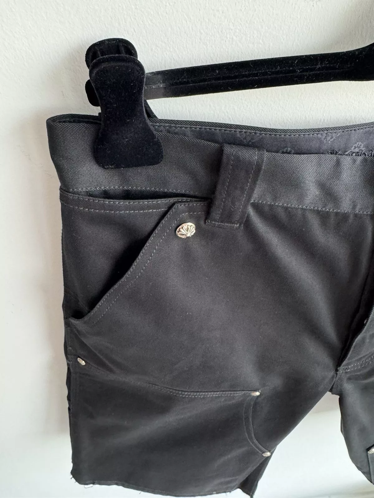 Chrome Hearts Shorts CHROME HEARTS CARPENTER SHORTS Black