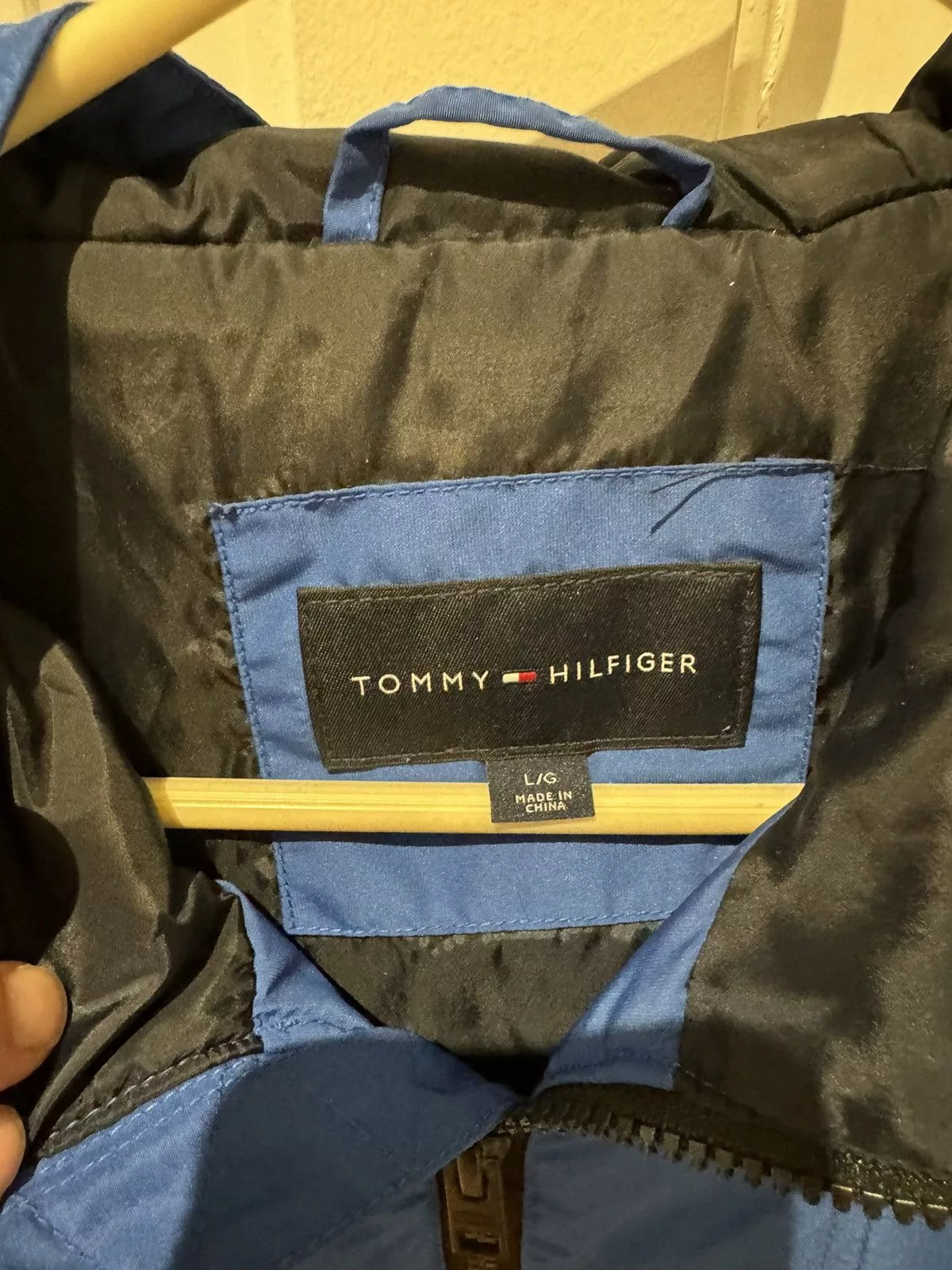 Tommy Hilfiger Light Jackets Tommy Hilfiger Waterproof Pullover Blue
