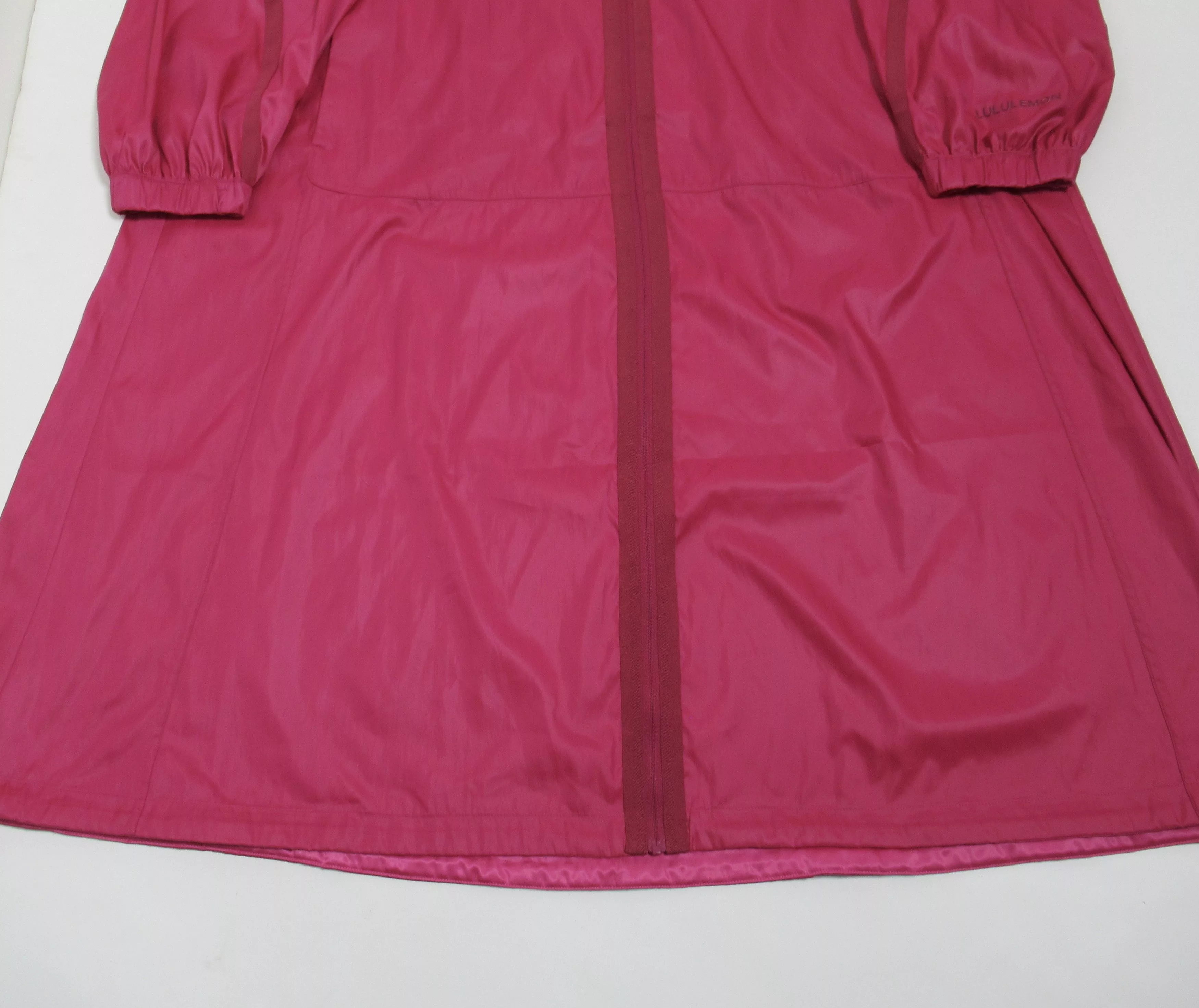 Lululemon Bombers Lululemon Reversible Drape-Sleeve Long Jacket Sonic Pink Multi