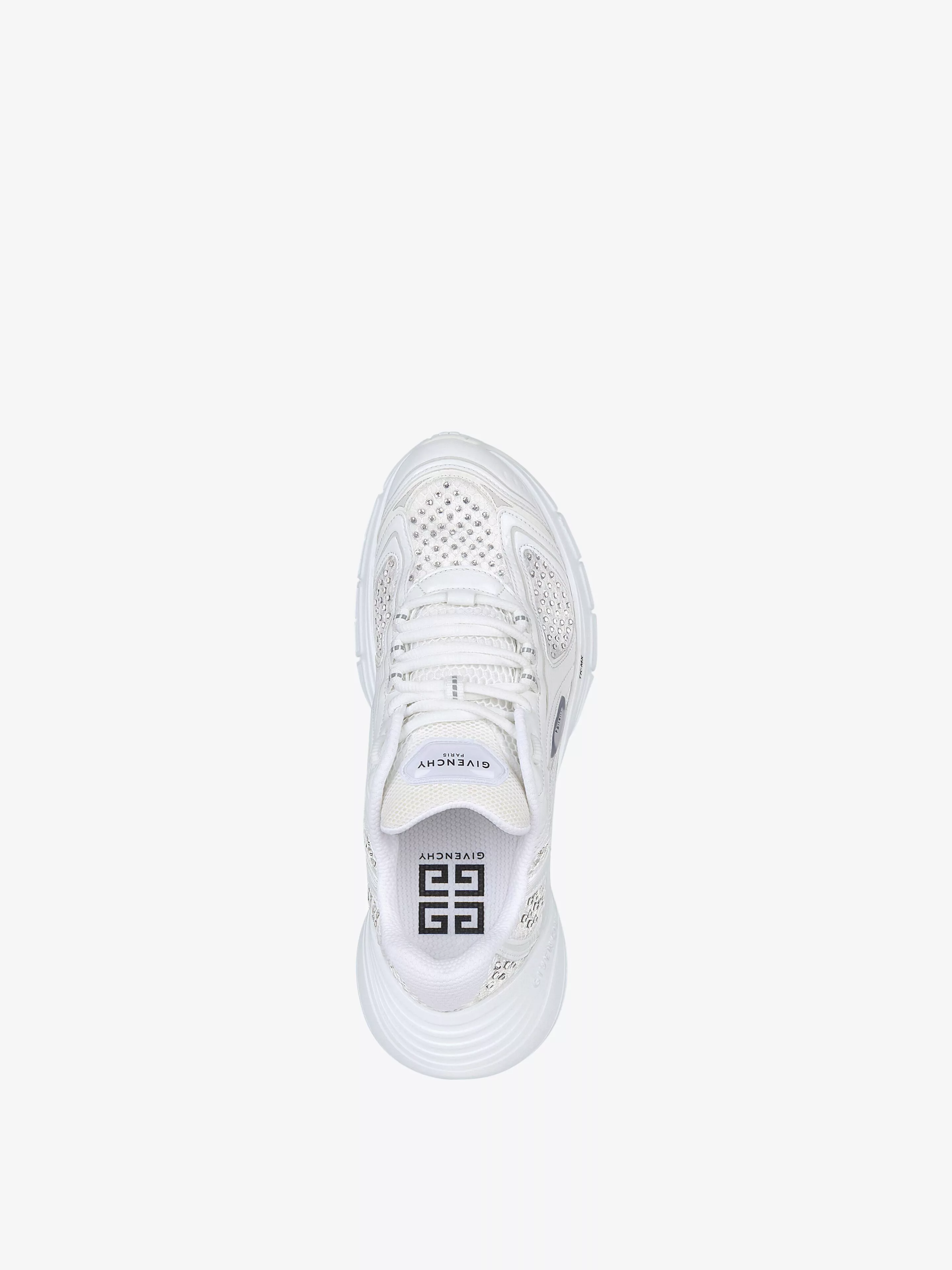 Givenchy Low Top Sneakers Givenchy o1srvl11e0624 Tk-Mx Runner Sneakers in White