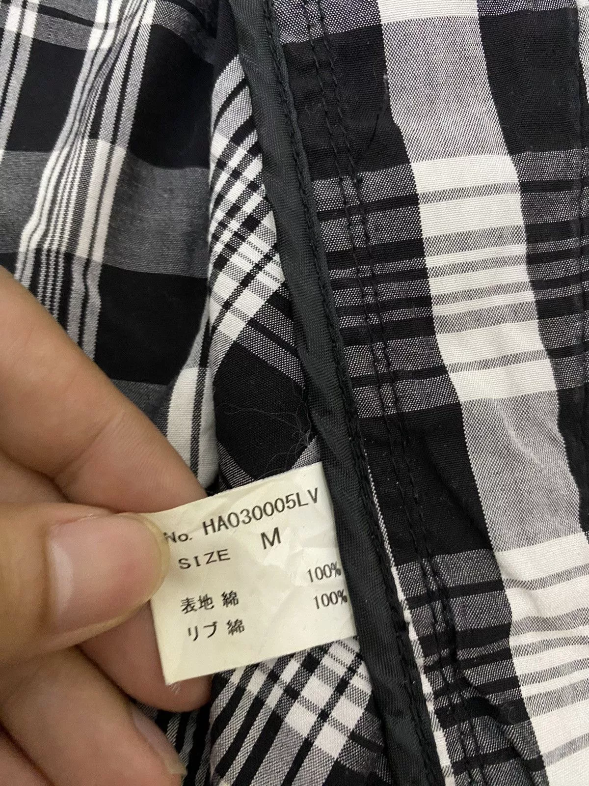 HARE Light Jackets HARE × Japanese Brand Hare check light jacket Multi