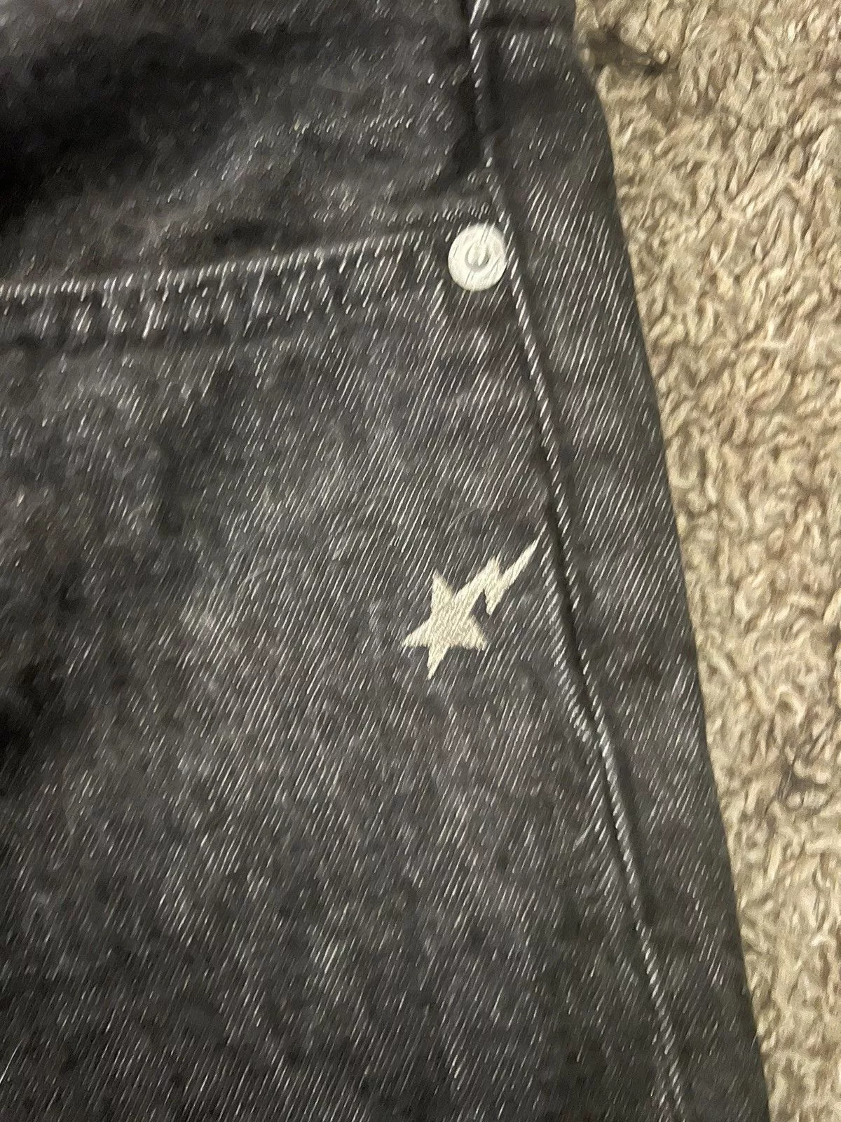 Bape Denim Bape 1999 Type-02 Regular Denim Black