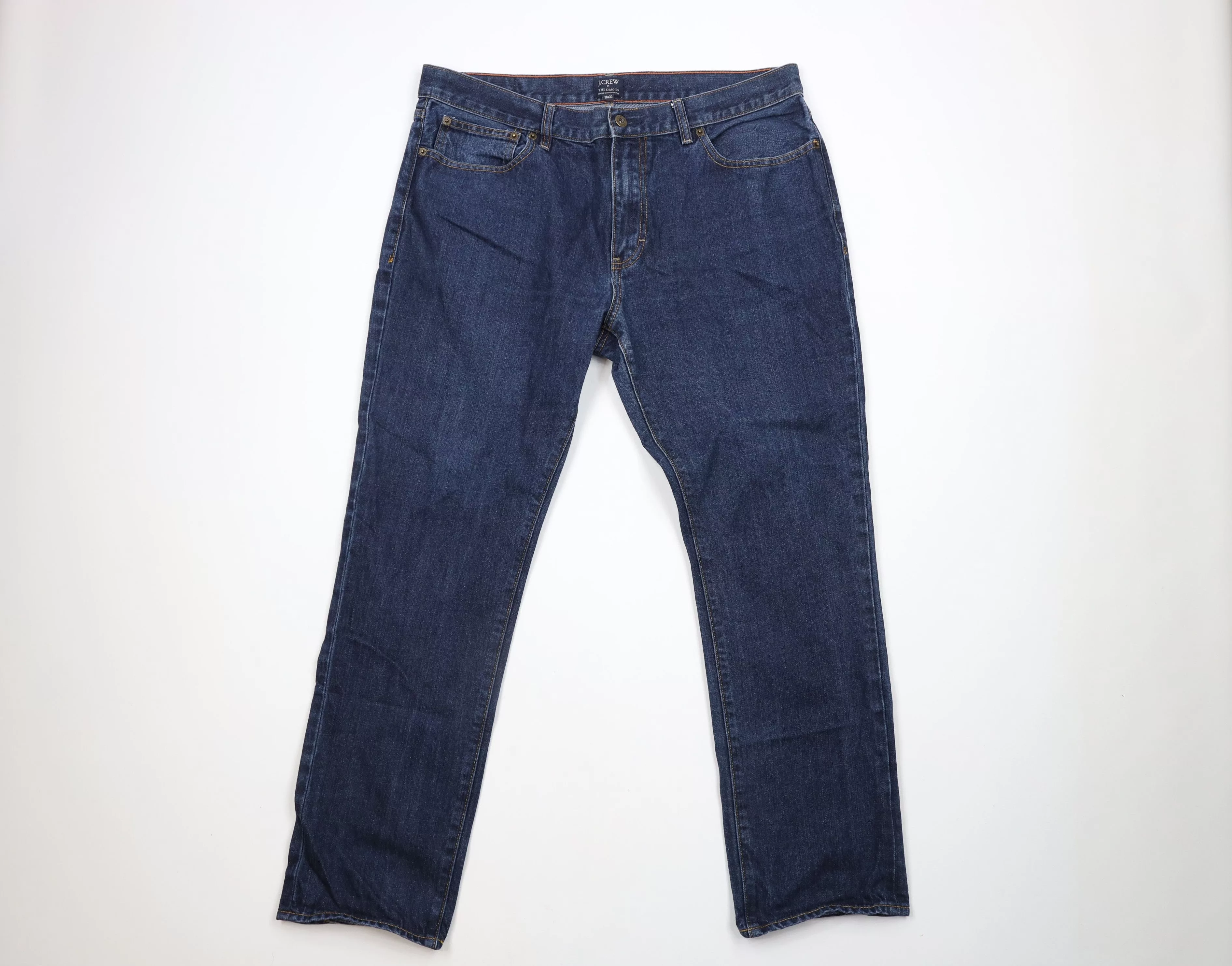 J.Crew Denim J.Crew × Vintage J Crew Fit Faded The Driggs Straight Leg Denim Jeans Blue