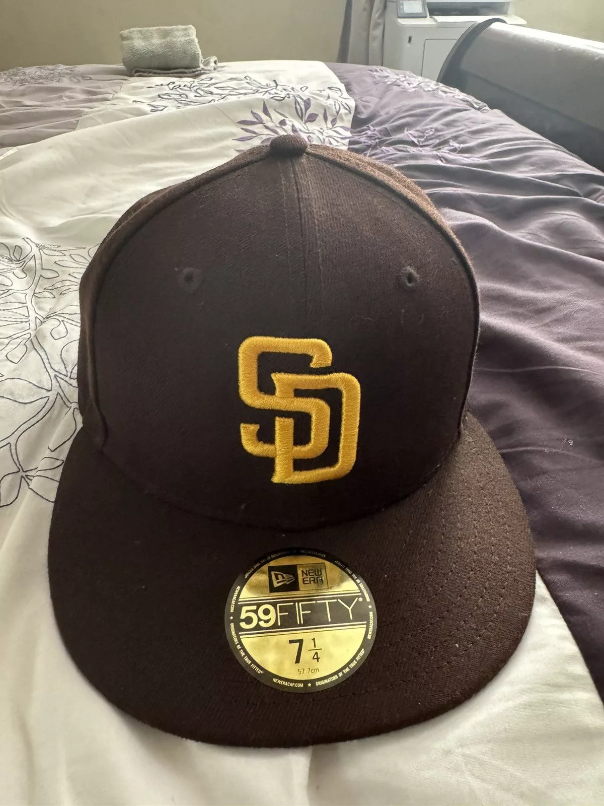 New Era Hats New Era San Diego Padres Fitted Brown