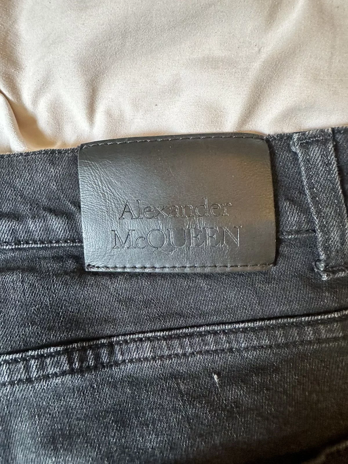 Alexander McQueen Denim Alexander McQueen Jeans Black