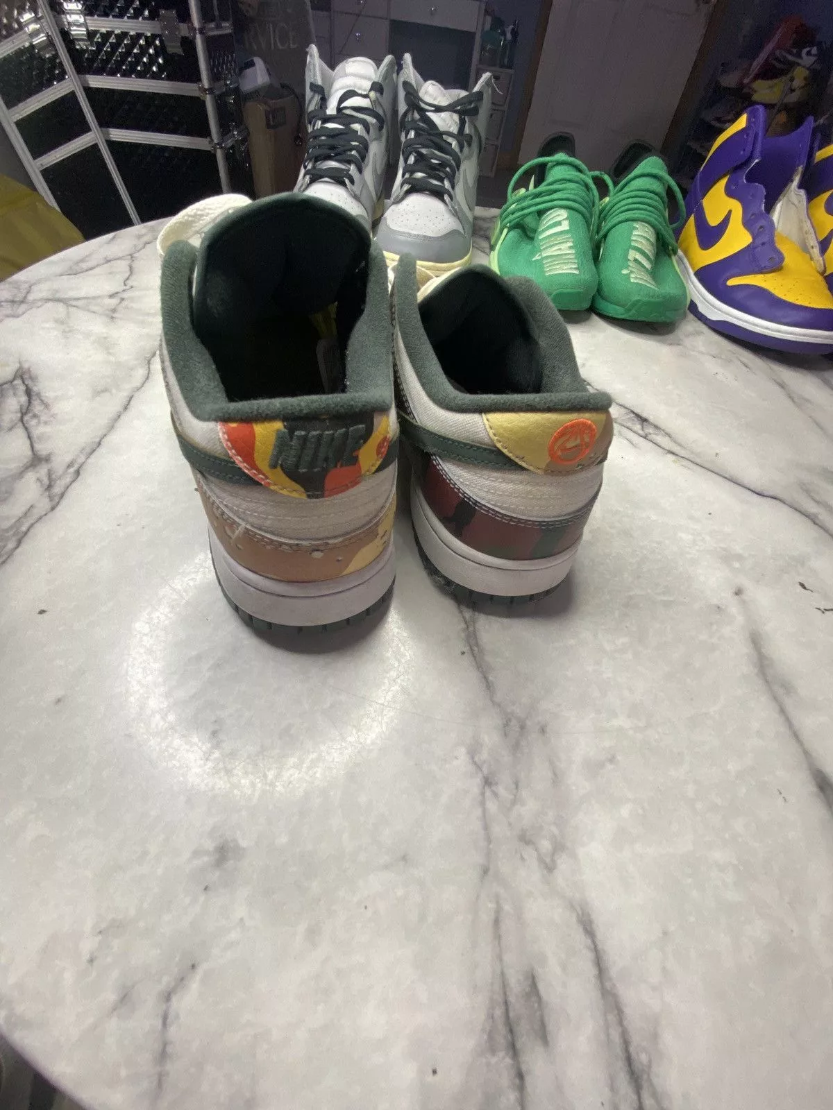Nike Low Top Sneakers Nike Dunk low multi camo