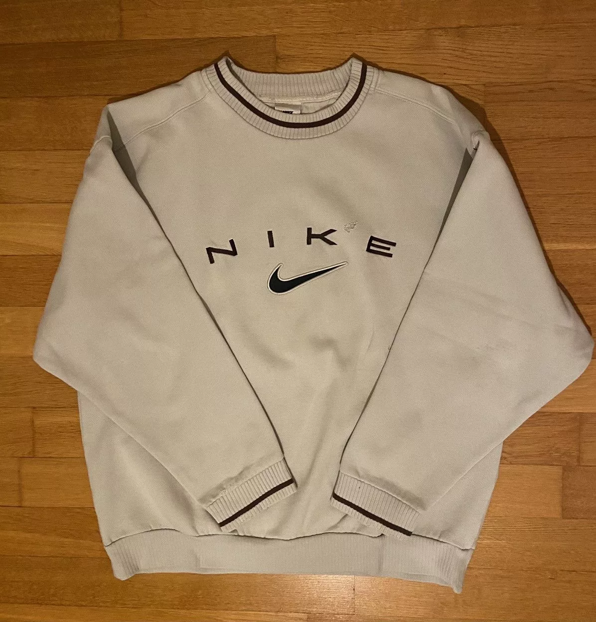 Nike Sweaters Knitwear Rare vintage Nike spellout sweatshirt White