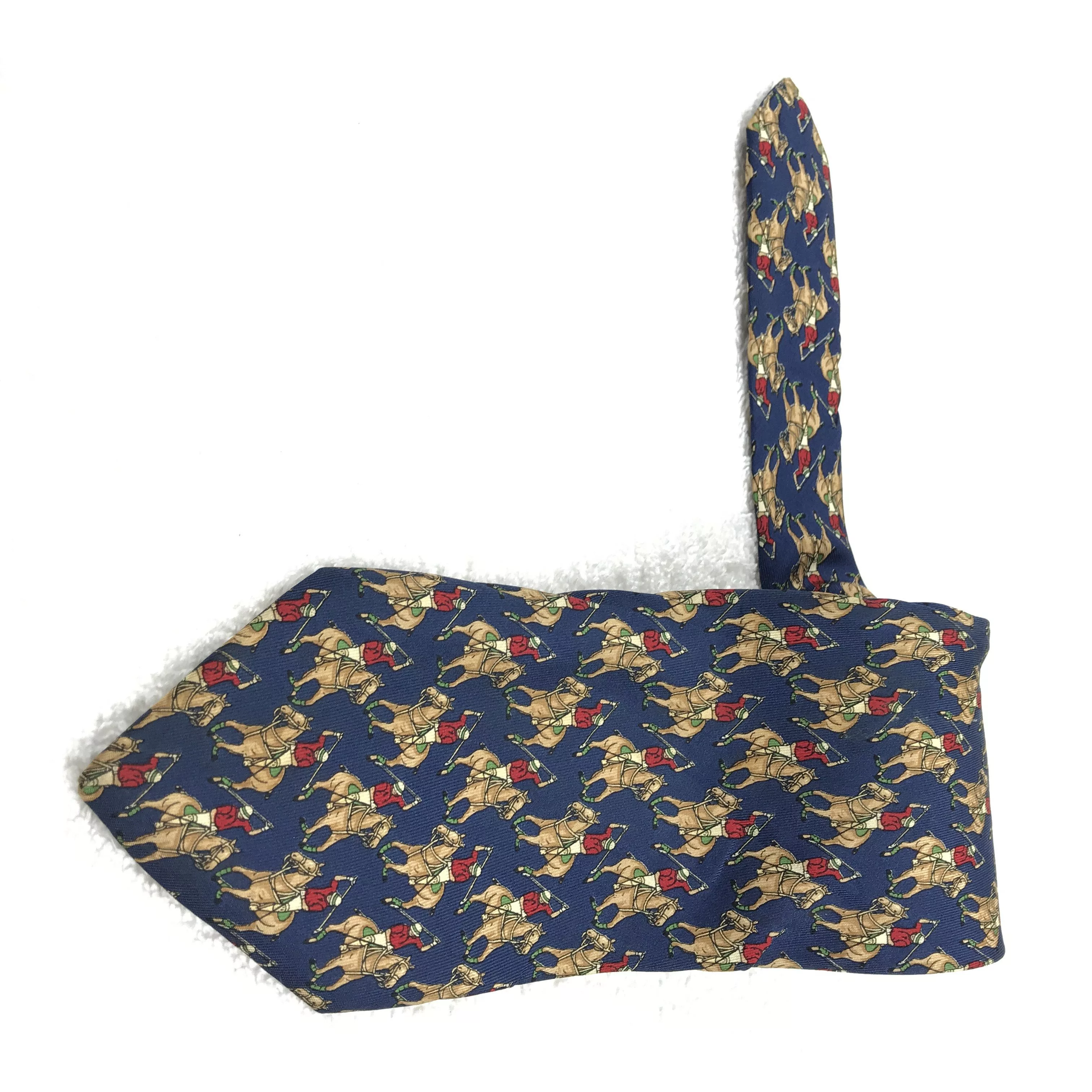 Designer Ties Pocketsquares Designer × Lancel × Vintage LC302 Vintage Lancel Necktie Pure Silk Multi
