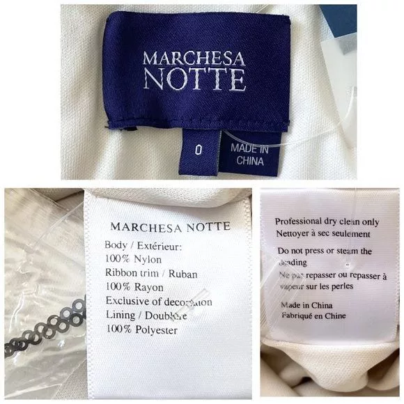 Marchesa Midi Dresses Marchesa Notte Strapless Sequin Polka Dot Tulle Cocktail Dre Multi