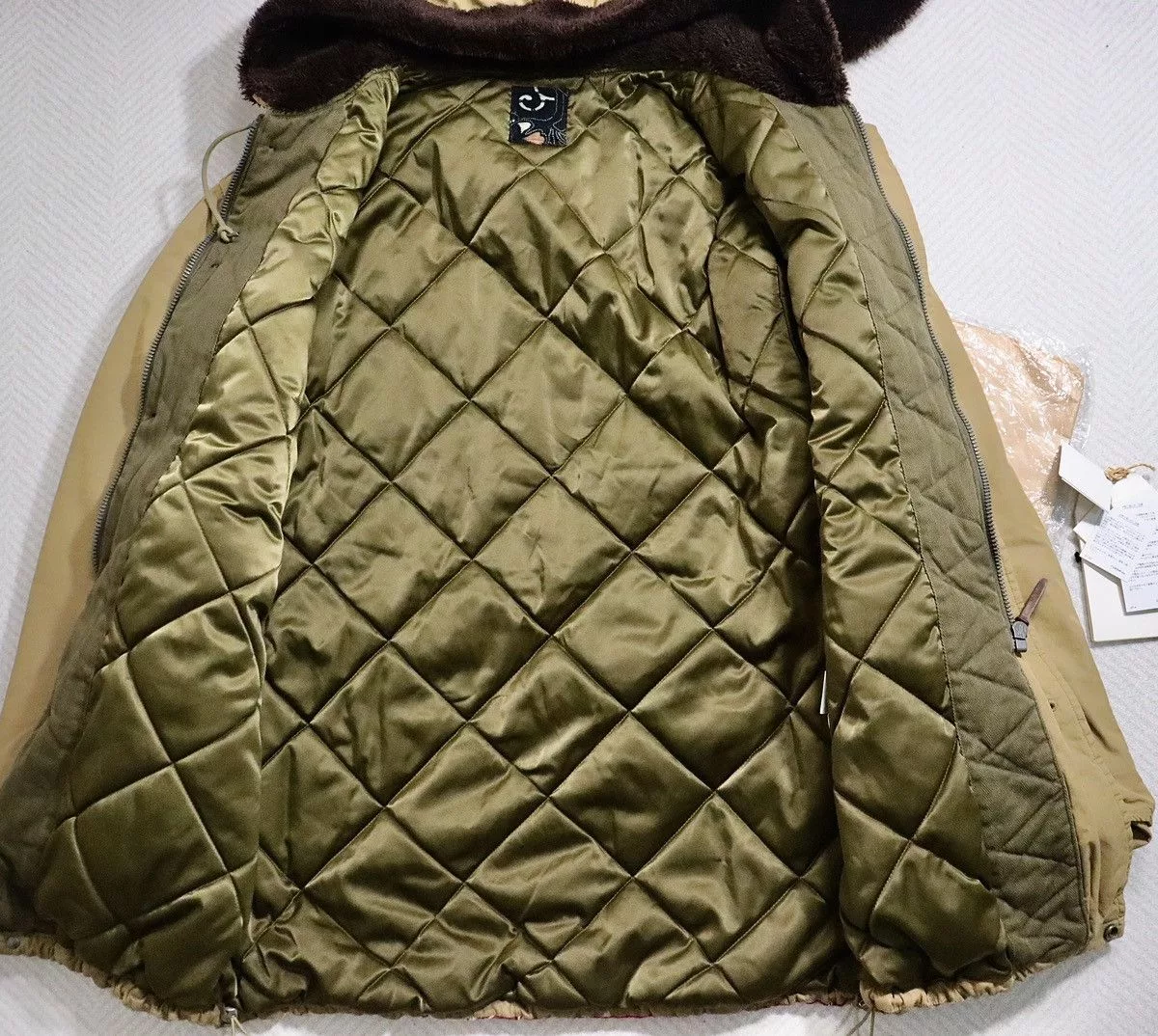 Visvim Heavy Coats Visvim 19aw ICT Wright Field Parka Brown