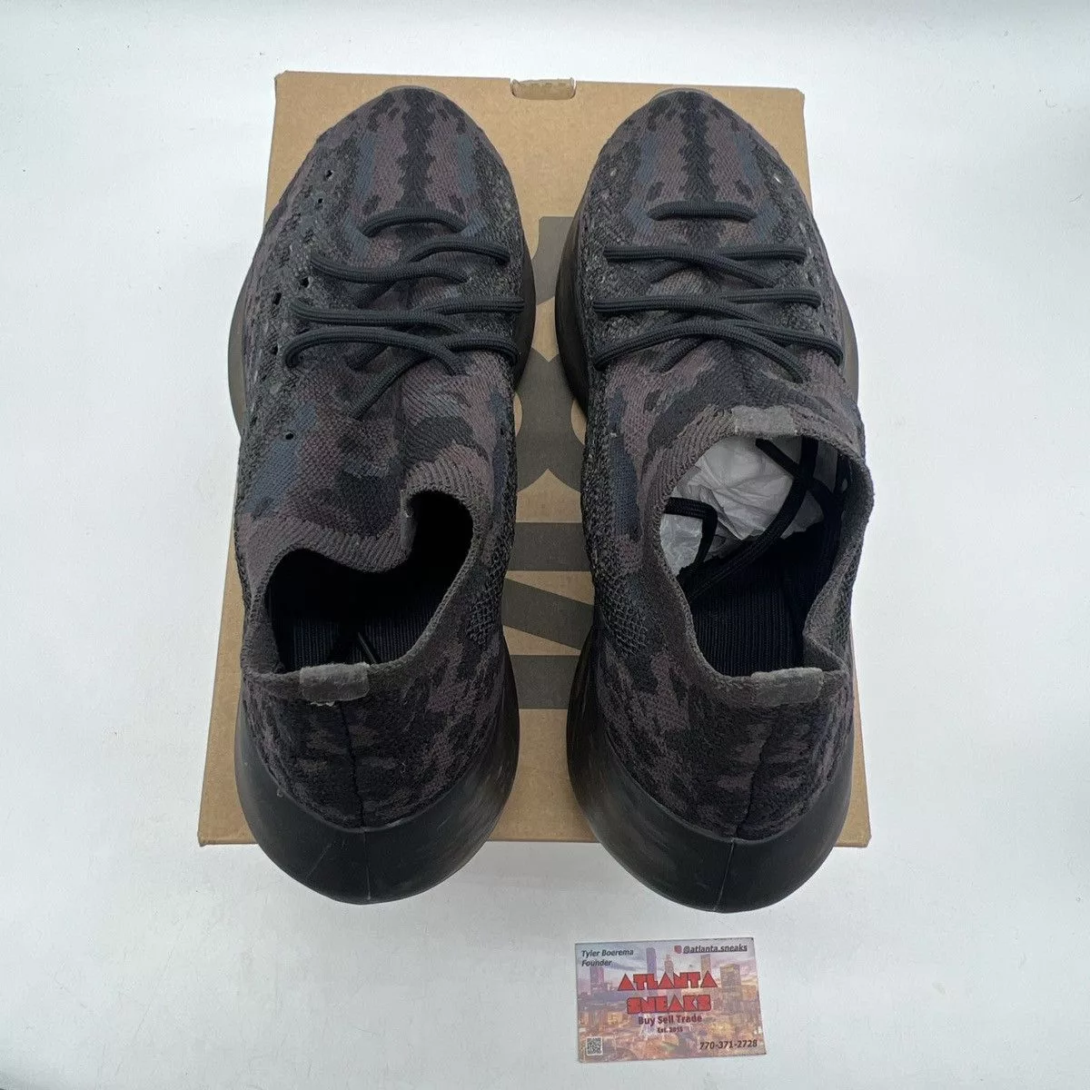 Adidas Low Top Sneakers Adidas Yeezy boost 380 onyx non reflective Black