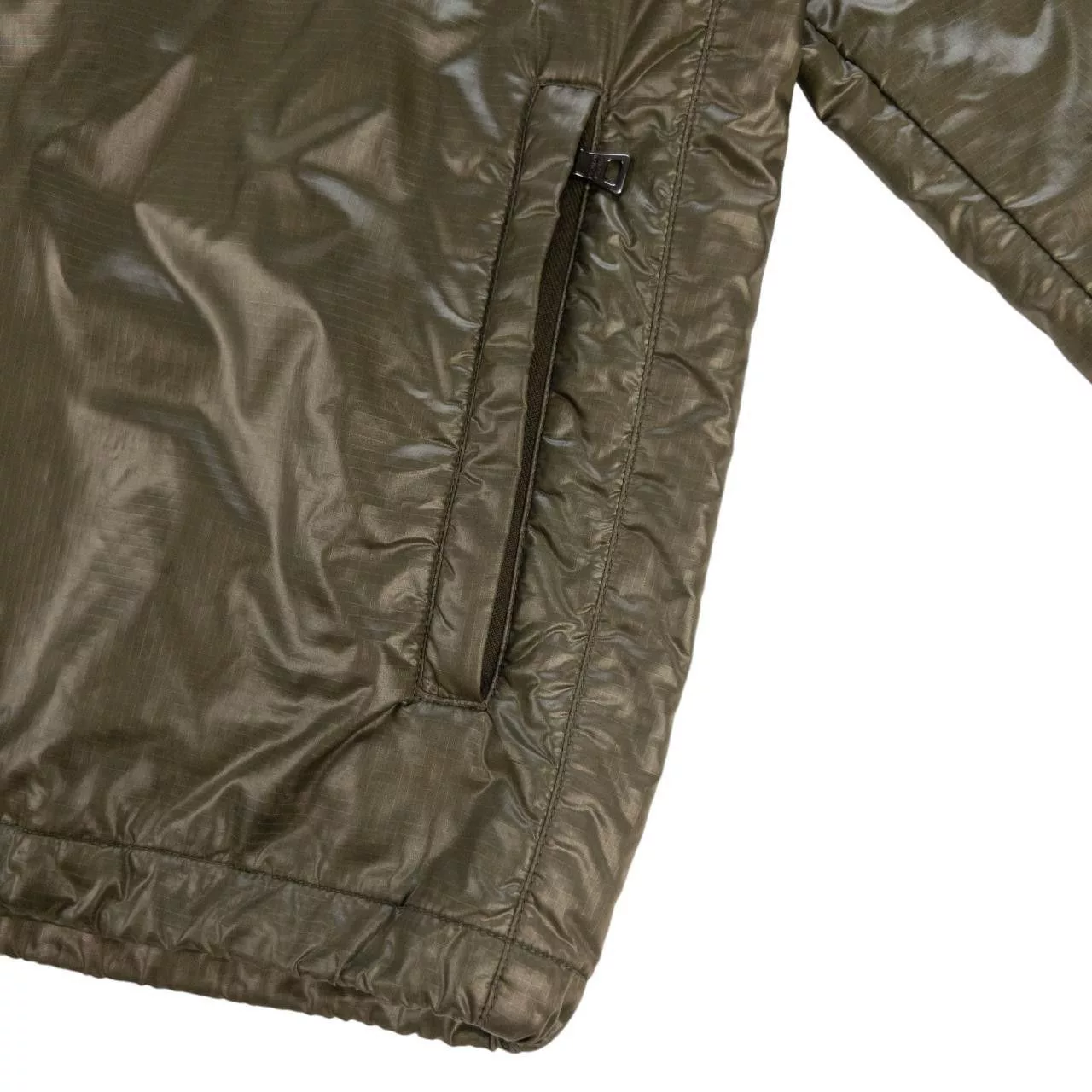 Prada Light Jackets Vintage Prada Zip Up Padded Jacket Size L Green