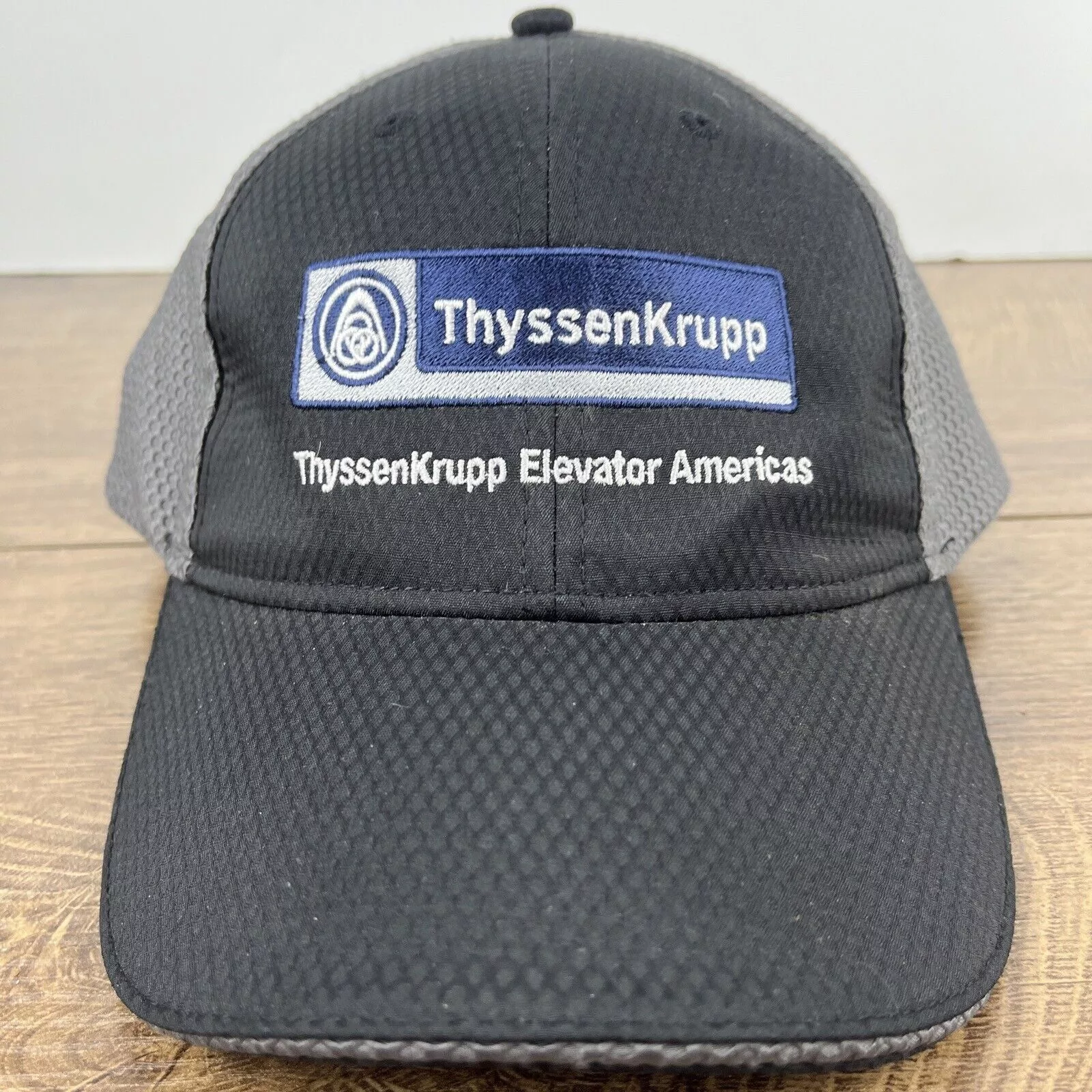 Other Hats Other ThyssenKrupp Hat Thyssen Krupp Black Adjustable Hat Adjustab