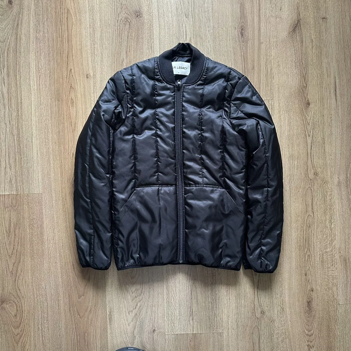 Our Legacy Parkas Our Legacy Black Wave coat