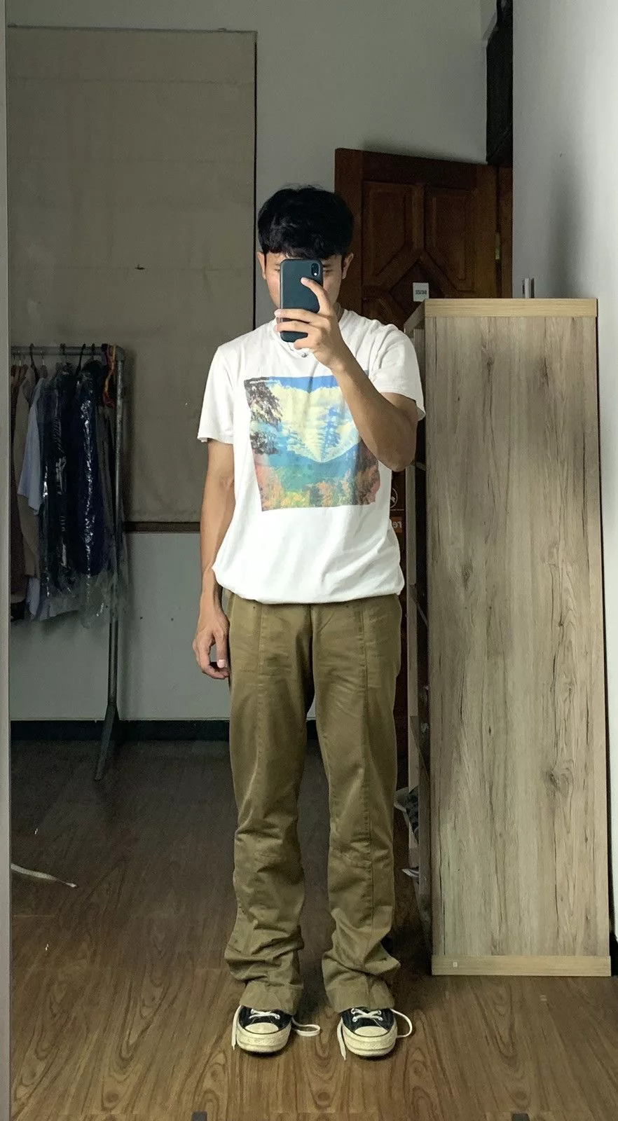 Prada Casual Pants Prada 2000s Flared Buttoned Trousers Brown