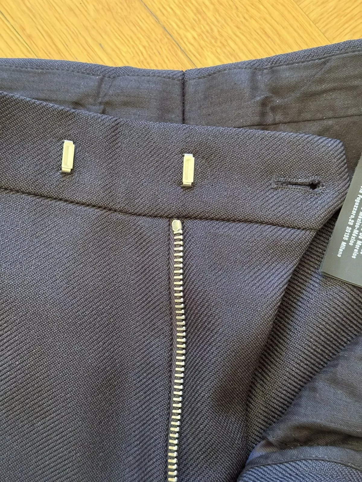 Prada Formal Trousers PRADA navy trousers FW19 Blue