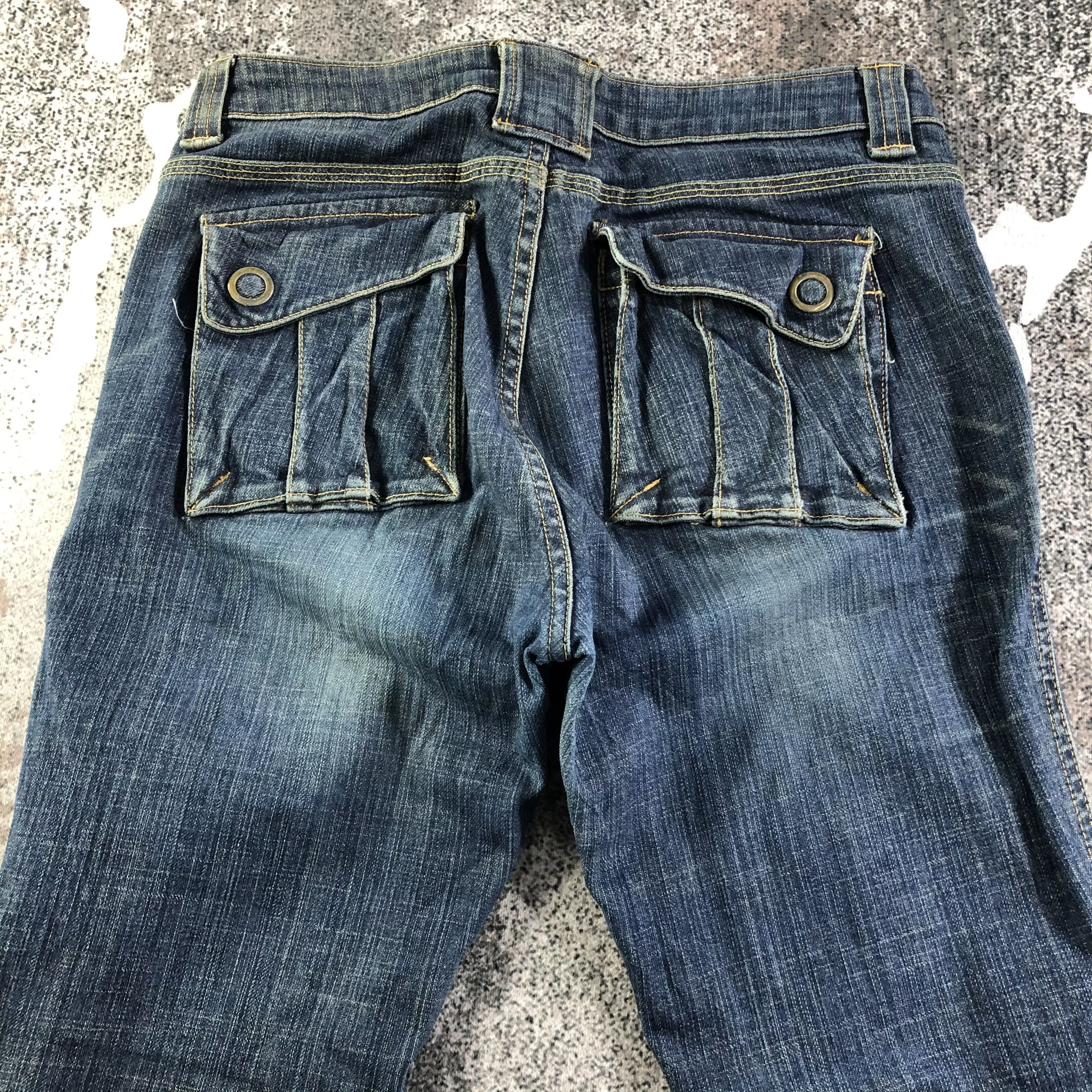 Japanese Brand Denim Japanese Brand × Vintage Et Boite Jeans Flared Denim Blue