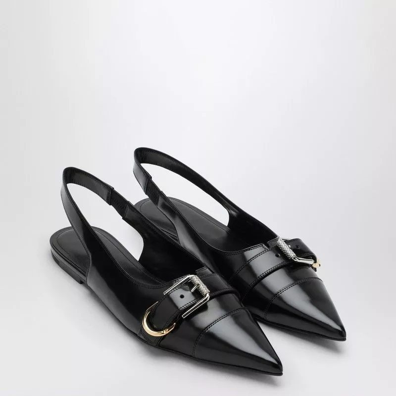 Givenchy Low Top Sneakers Givenchy Voyou Black Leather Slingback Multi