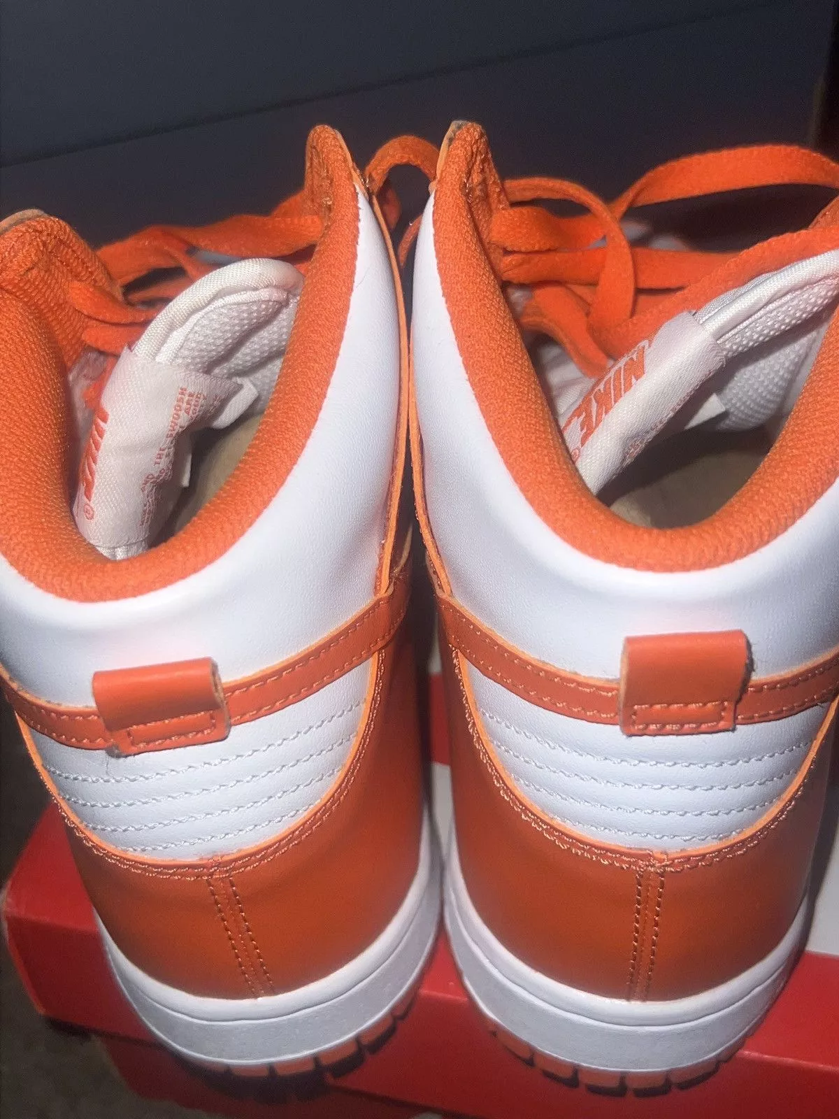 Nike Hi Top Sneakers Nike Syracuse dunk high gs Orange