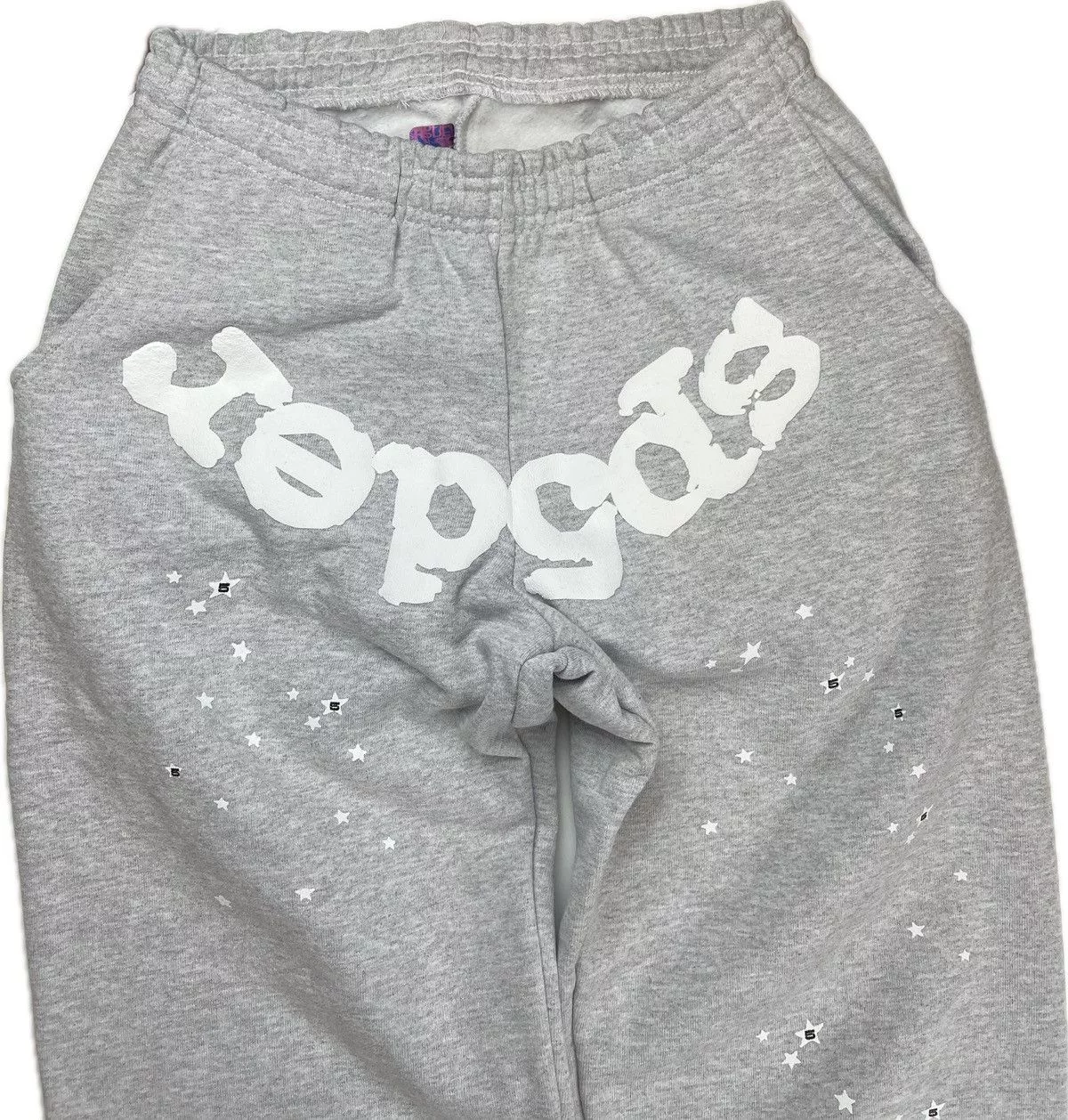 Sp5der Sweatpants Joggers Sp5der OG Web Sweatpants Gray