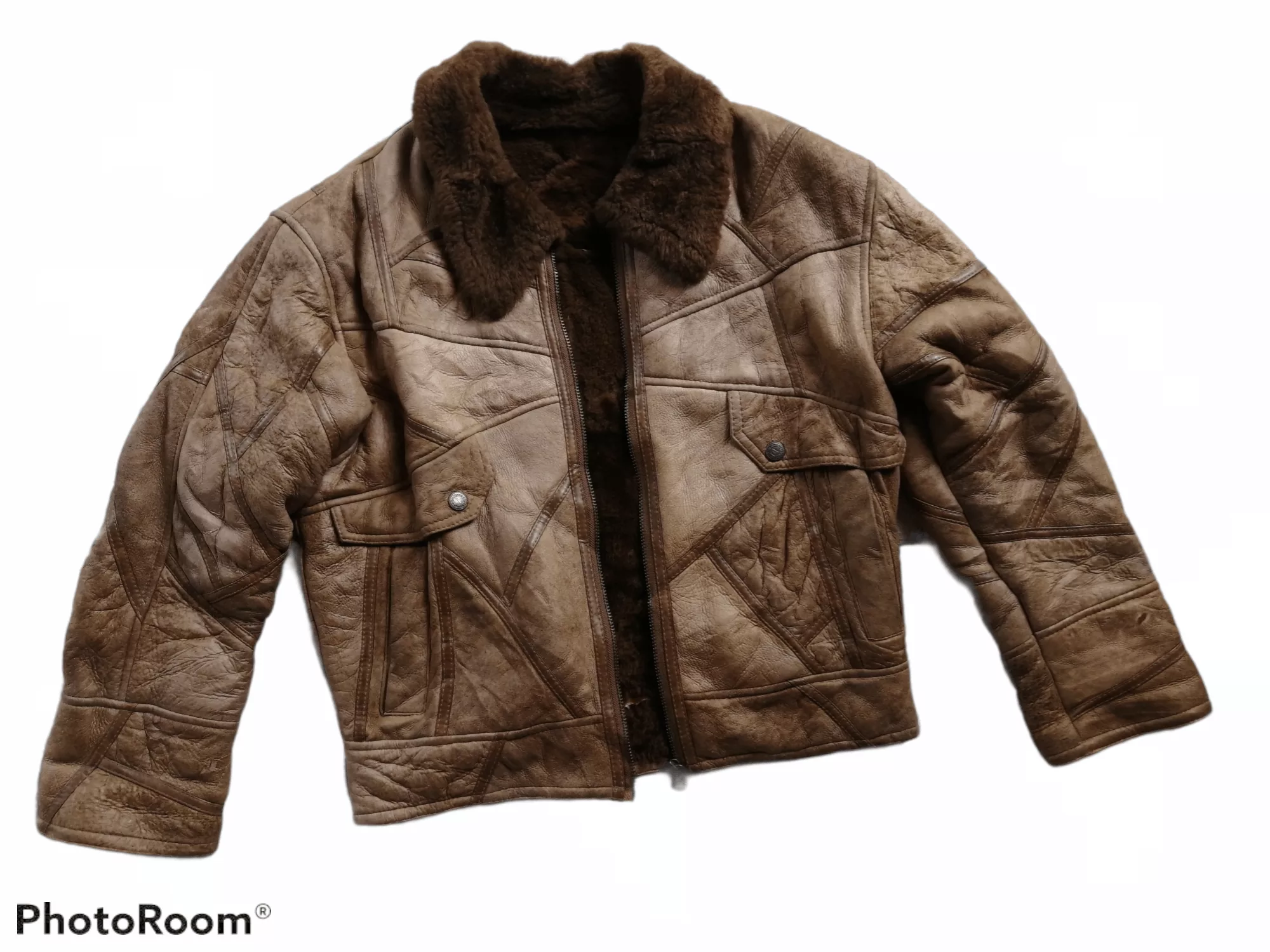 Designer Leather Jackets Designer × Sports Specialties 💥Rare 💥BELFORMO LEATHER JACKET Brown