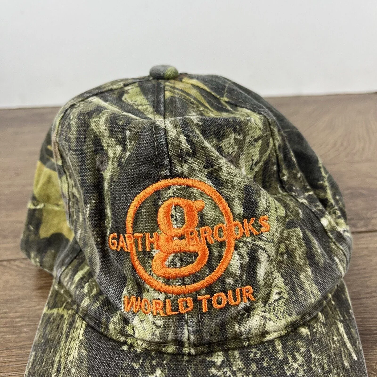 Other Hats Other Garth Brooks Hat World Tour Hat Green Camo Cap Adjustable Ca