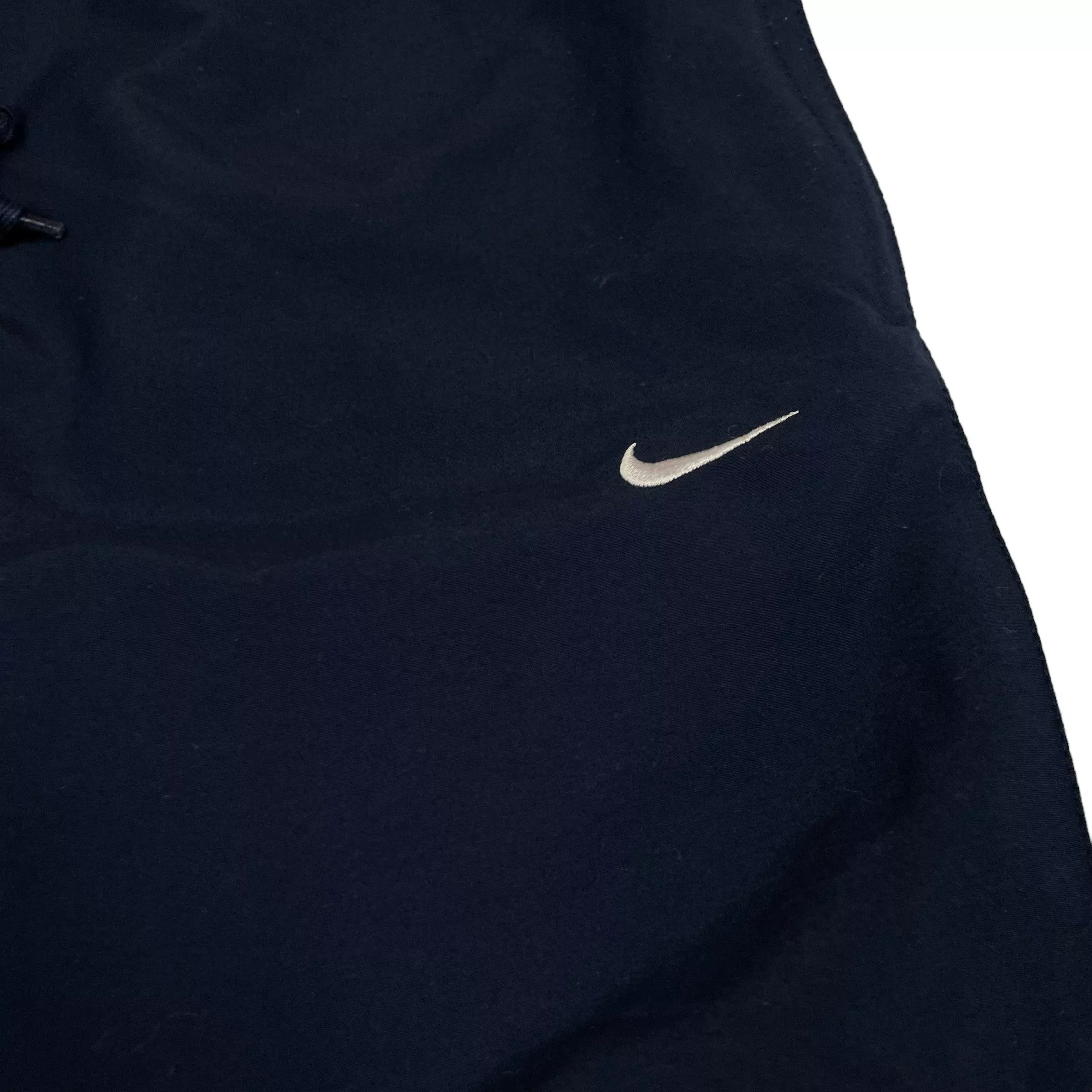 Nike Sweatpants Joggers Nike × Vintage Nike Mens Blue Mesh Lined Drawstring High-Rise Track Pants M