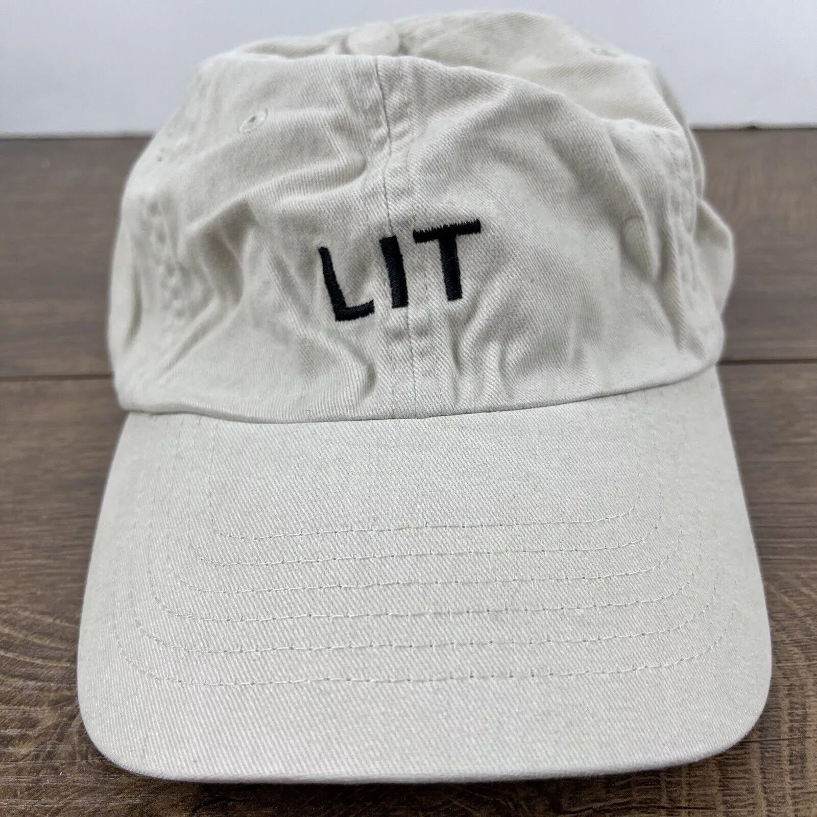 Other Hats Other LIT Hat Lit Hat Tan Brown Hat Adjustable Tan Adult Size Hat
